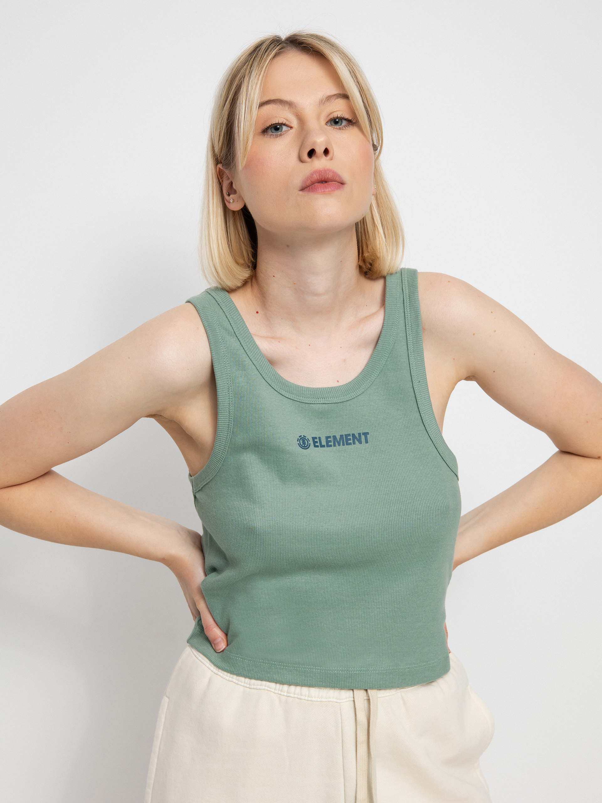 Tričko Element Vertical Crop Wmn (chinois green)