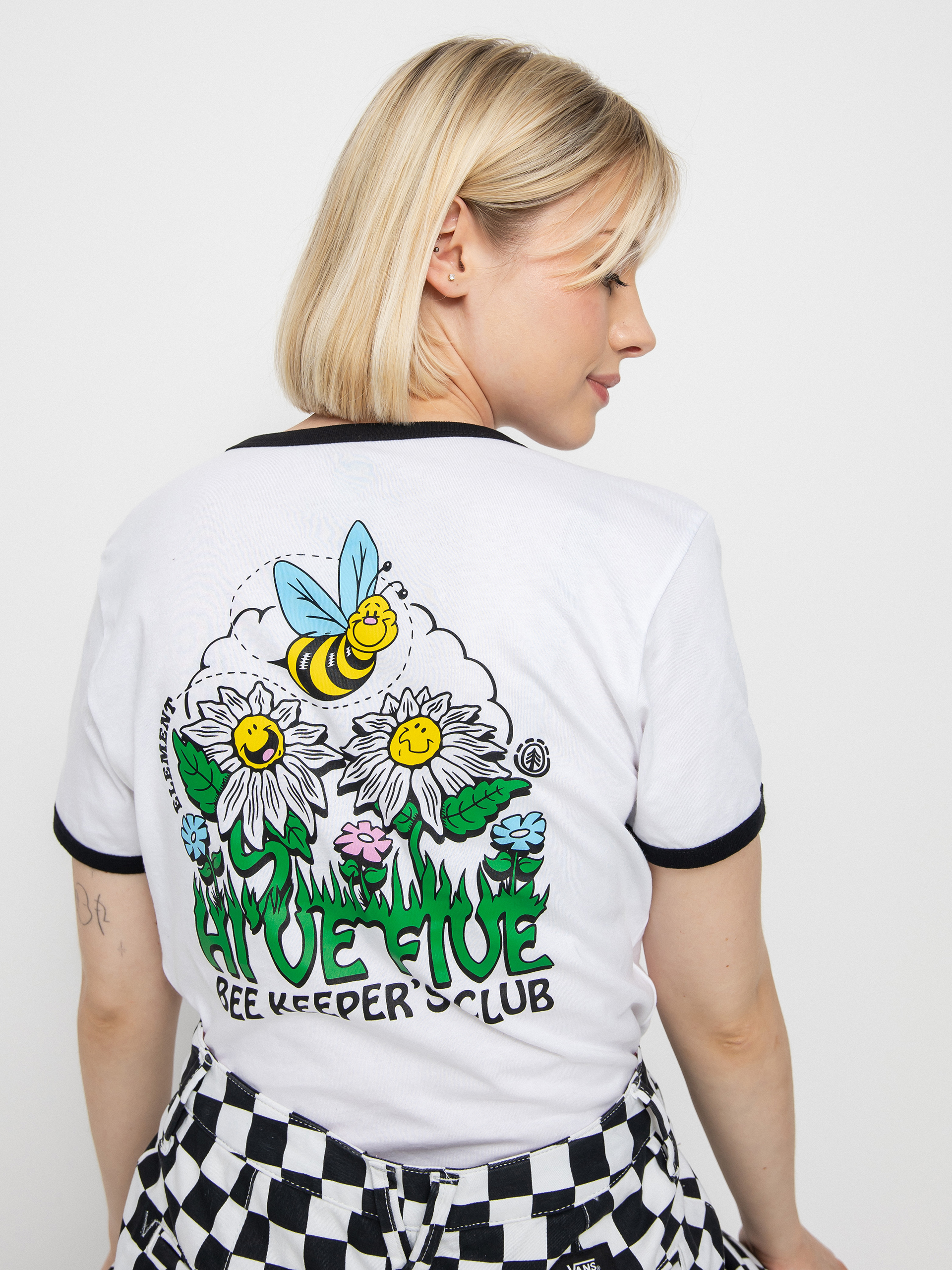 Tričko Element Hi'Ve Five Wmn (optic white)