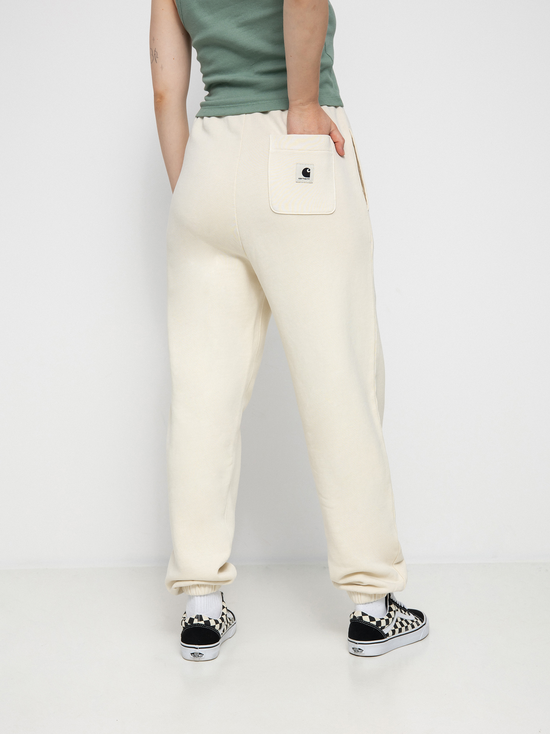 Kalhoty Carhartt WIP Nelson Wmn (natural)