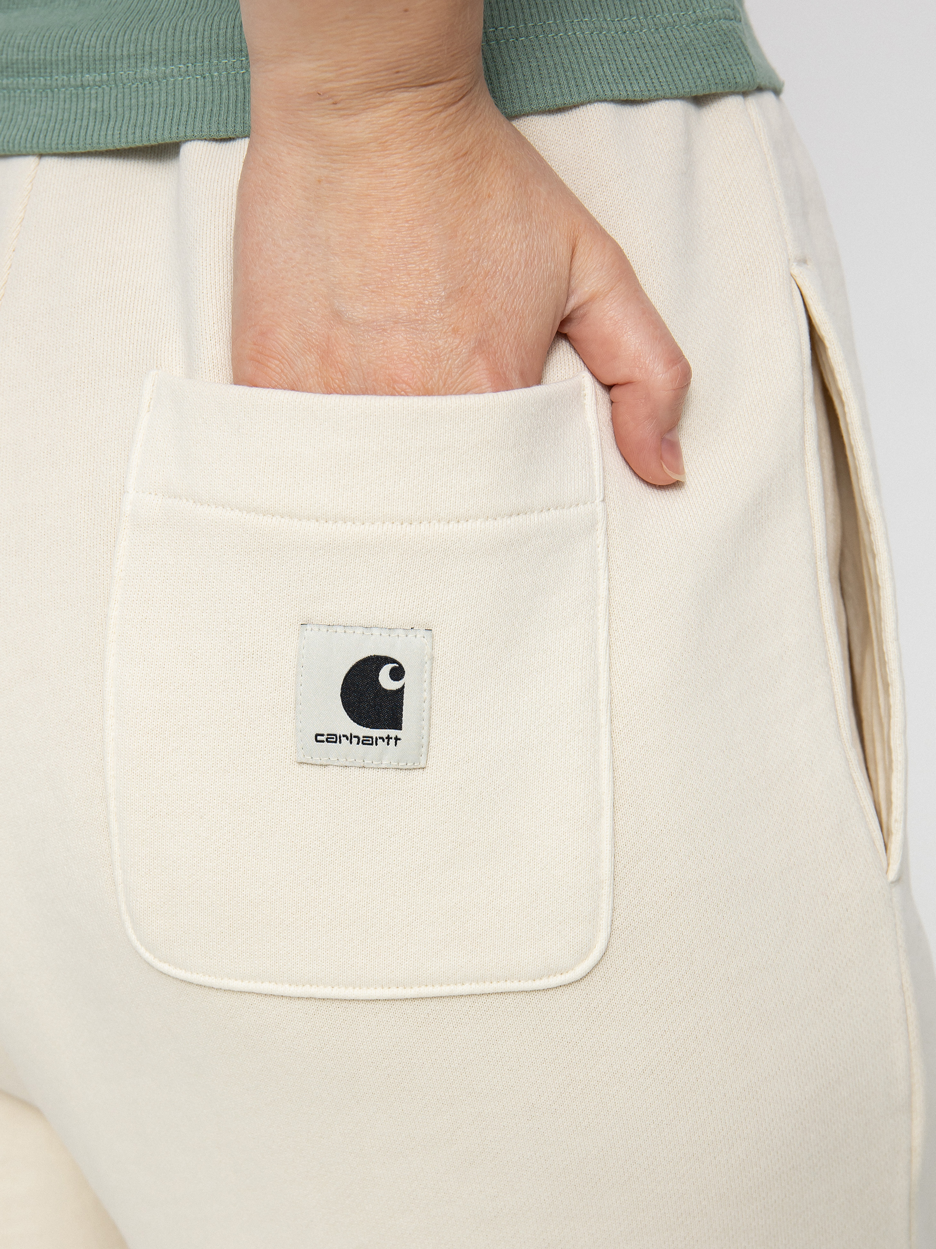 Kalhoty Carhartt WIP Nelson Wmn (natural)