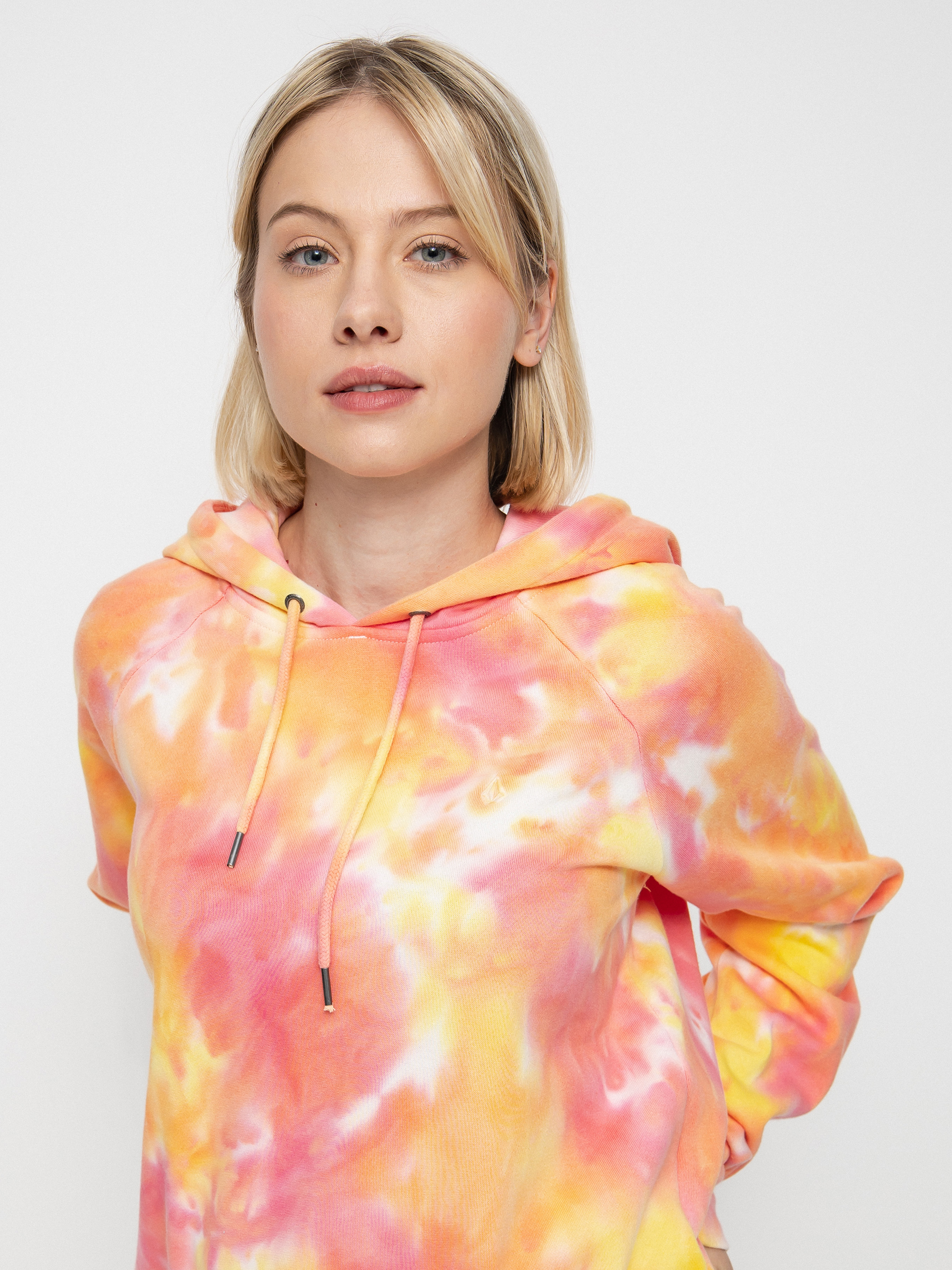 Mikina s kapucí Volcom Truly Stokin HD Wmn (multi)