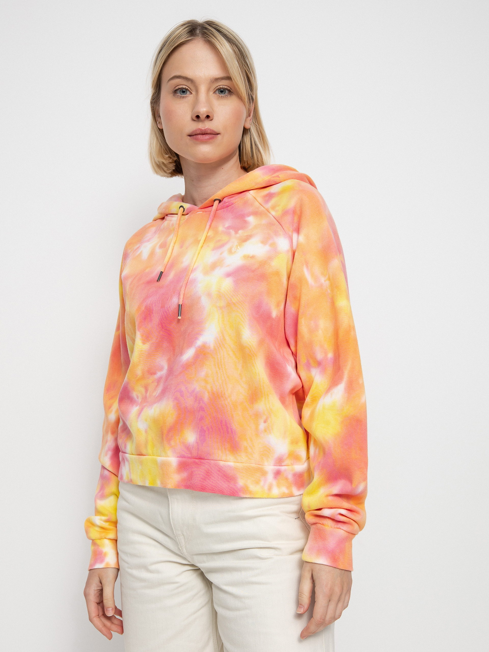 Mikina s kapucí Volcom Truly Stokin HD Wmn (multi)