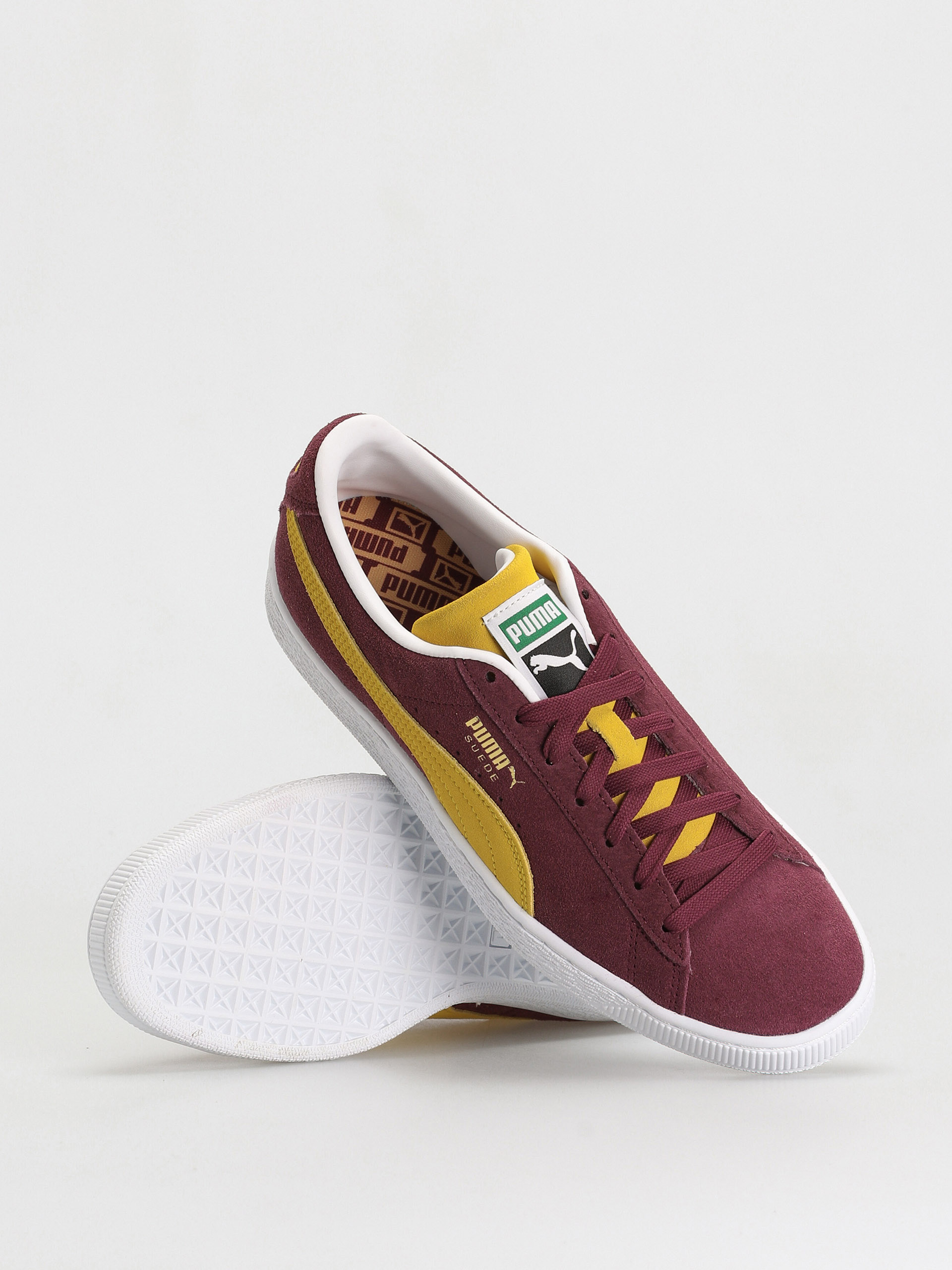 Boty Puma Suede Classic XXI (grape wine/dandelion/pwht)