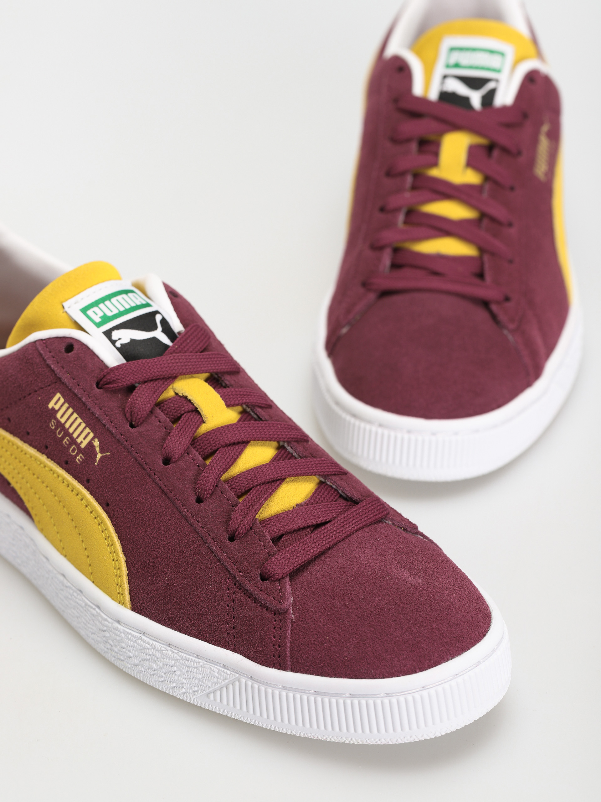 Boty Puma Suede Classic XXI (grape wine/dandelion/pwht)