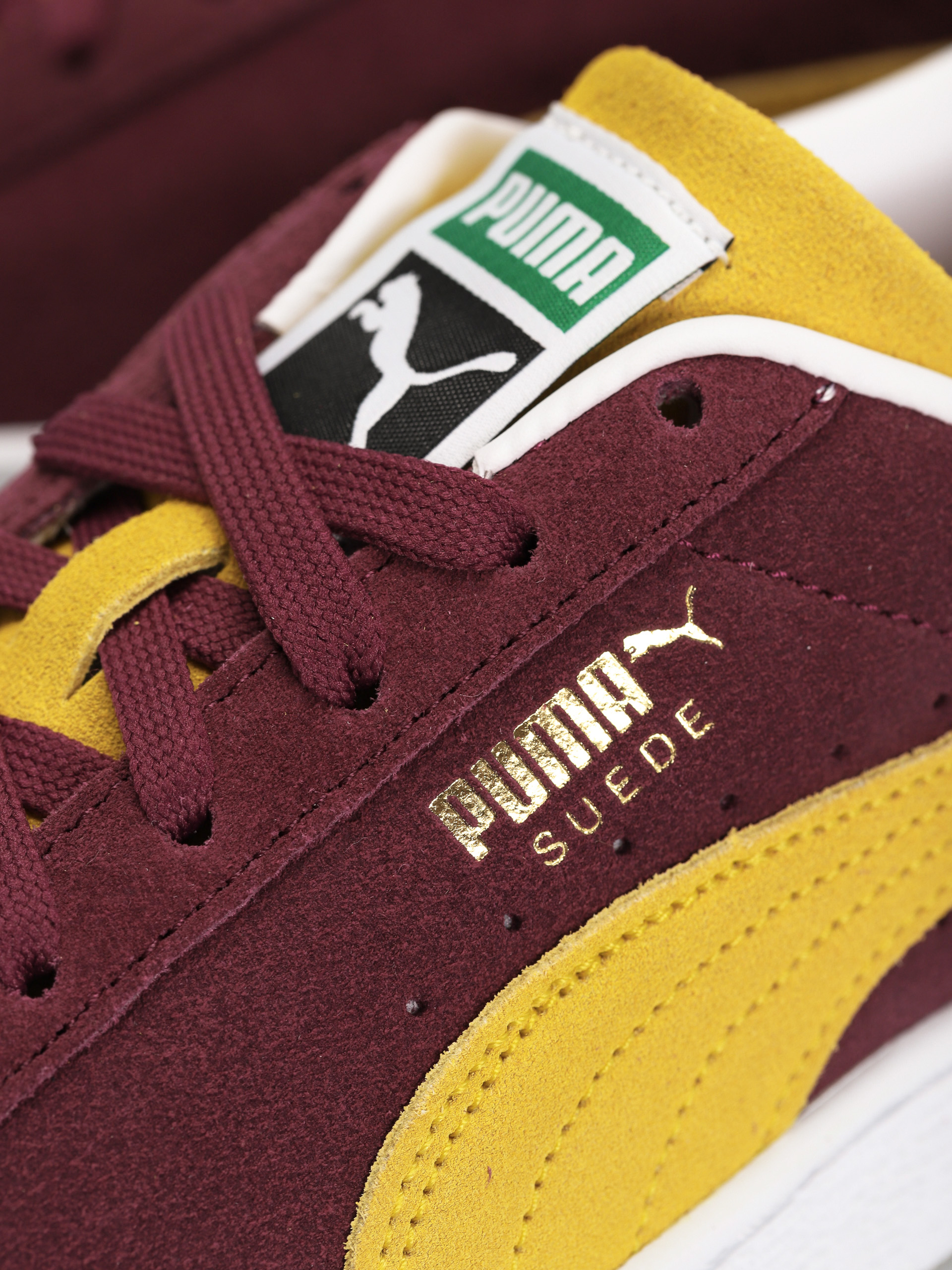 Boty Puma Suede Classic XXI (grape wine/dandelion/pwht)