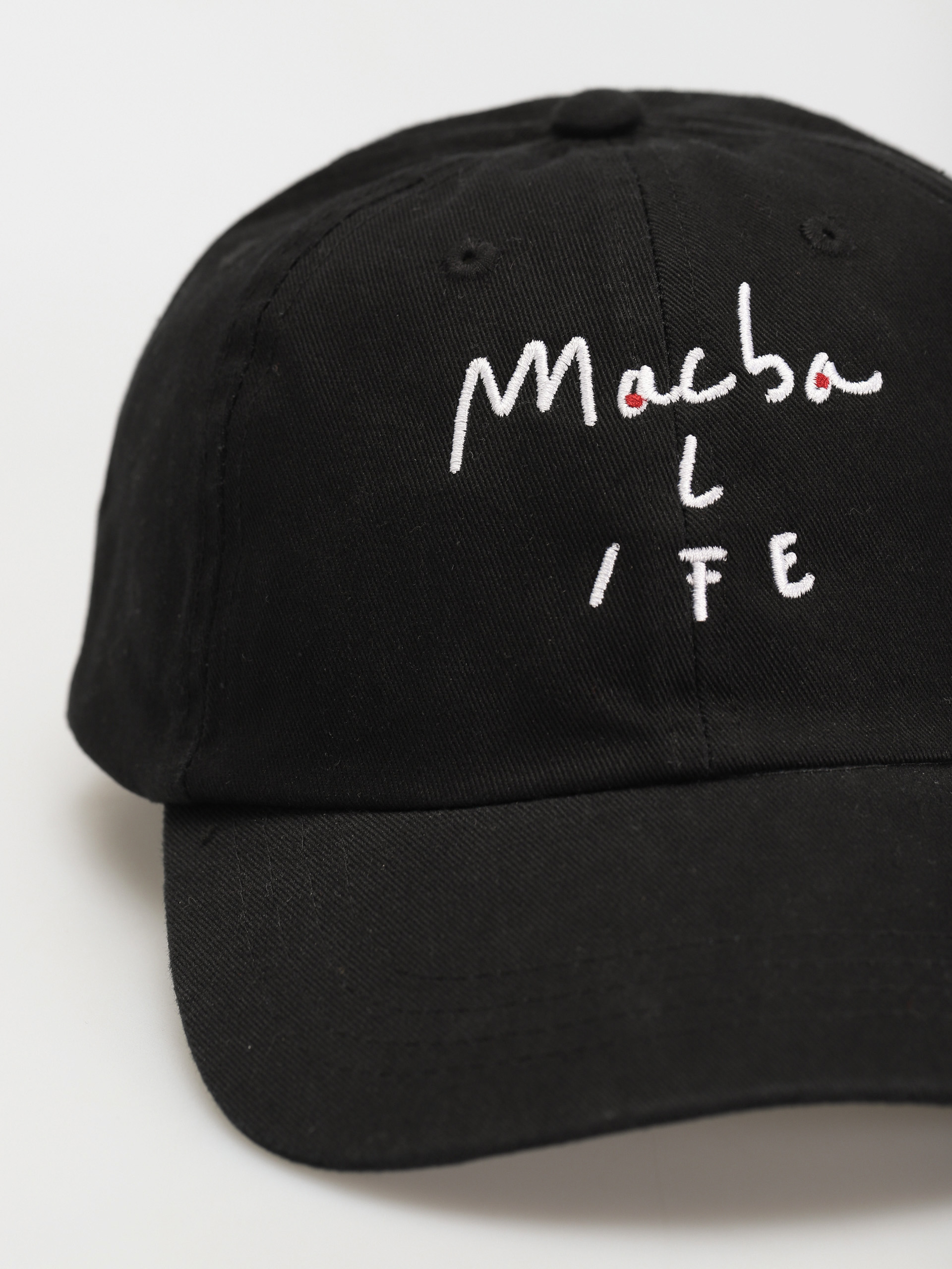Kšiltovka  Macba Life Dad Cap Face Logo (black)