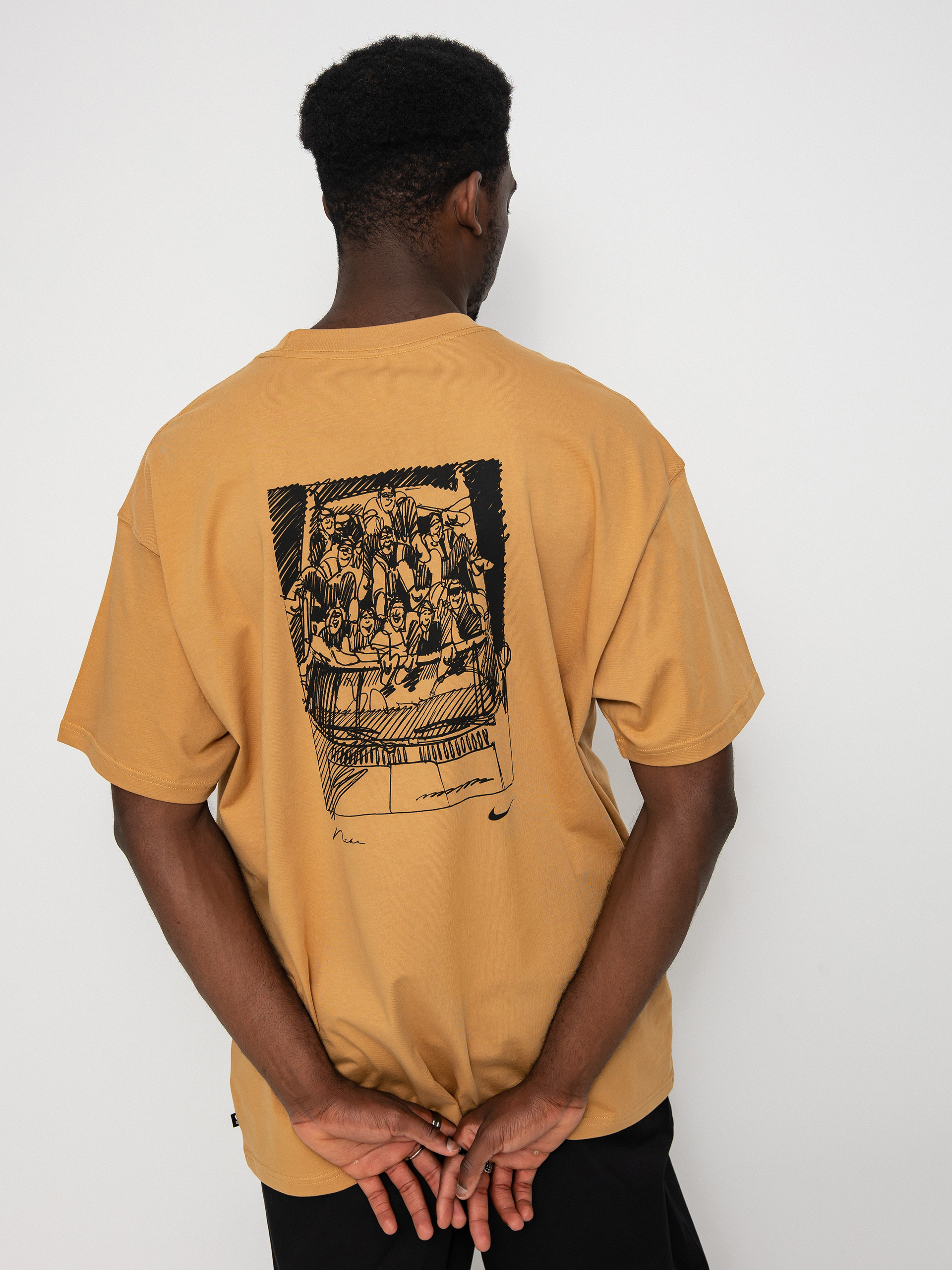 Tričko Nike SB Dunk (elemental gold)