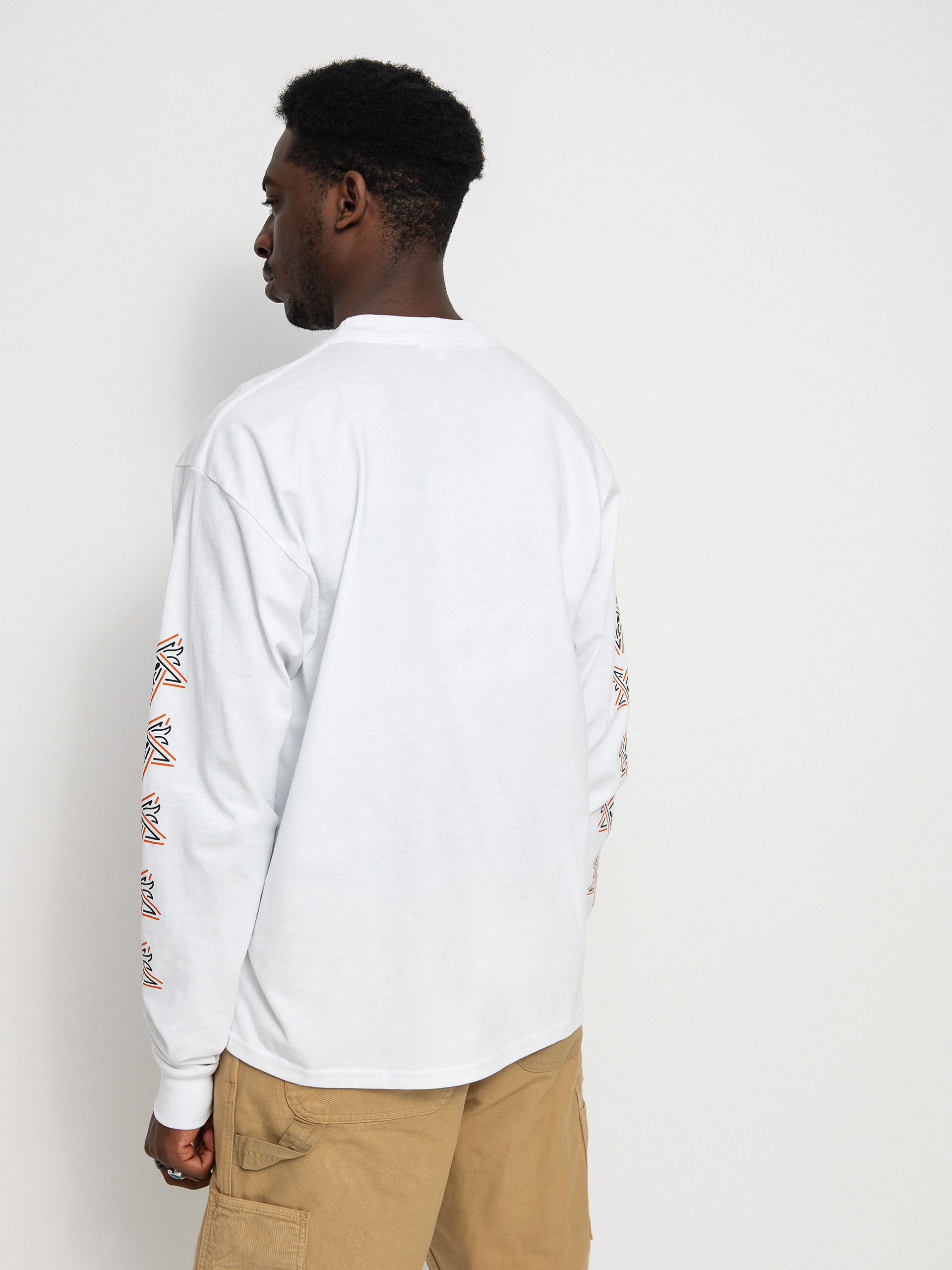 Triko HUF X Thrasher Monteray (white)