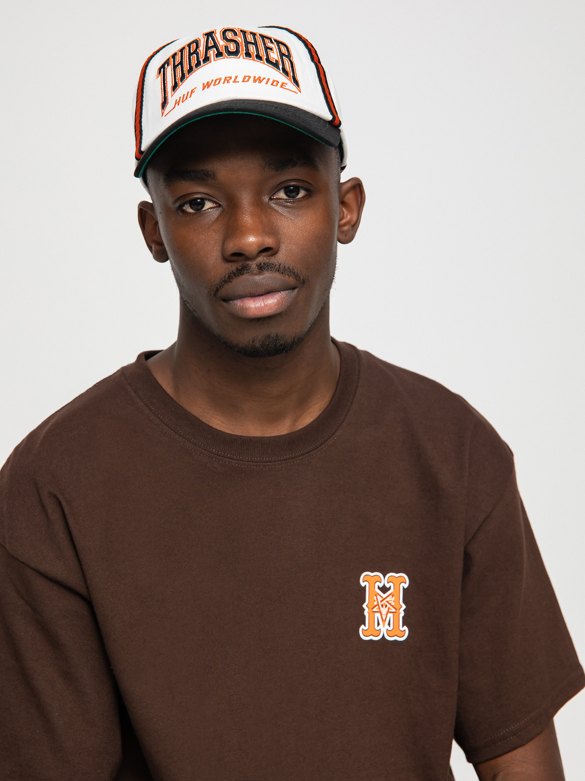 Kšiltovka  HUF X Thrasher Center Field (natural)