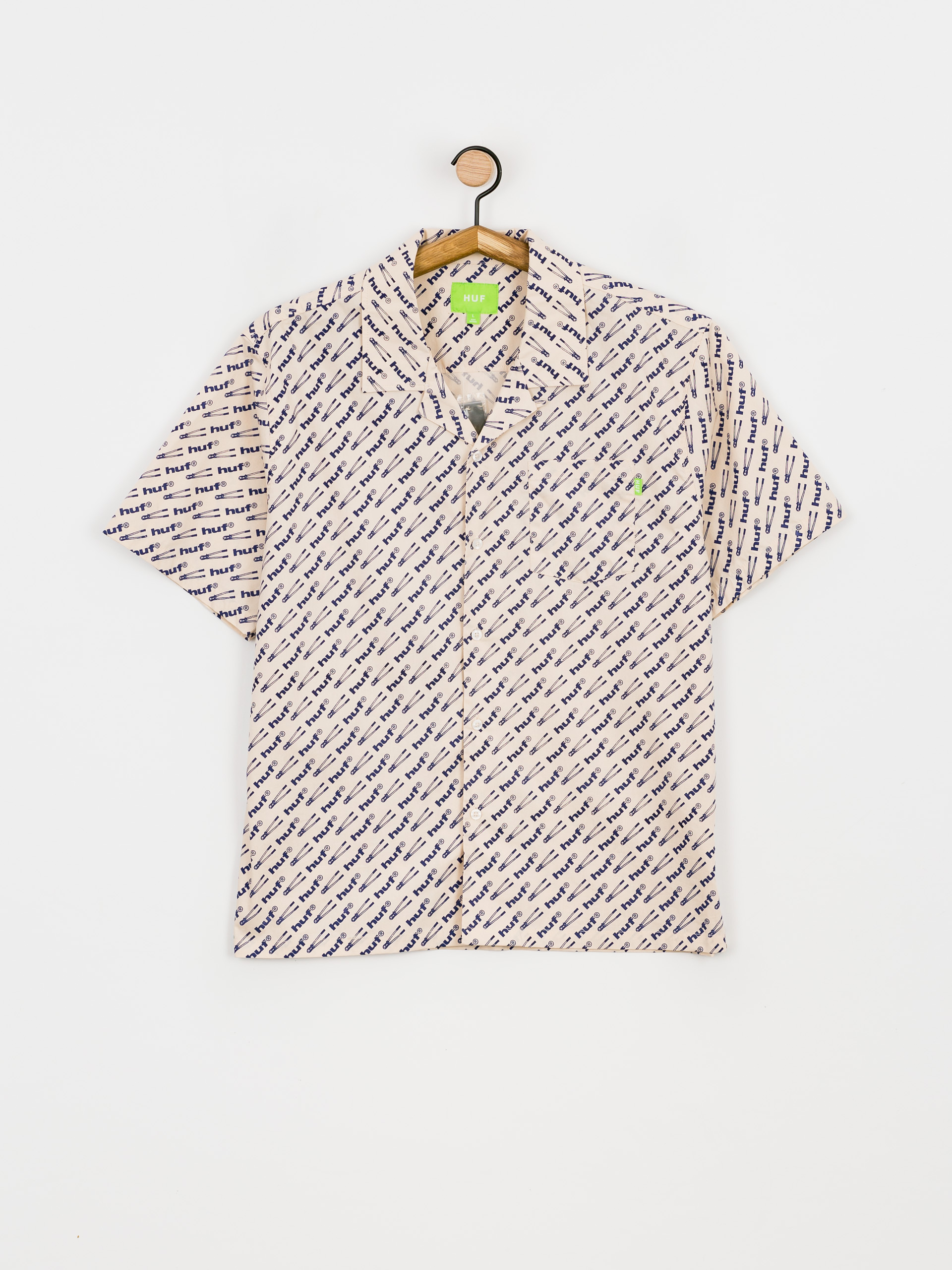 Košile HUF Breaker (natural)