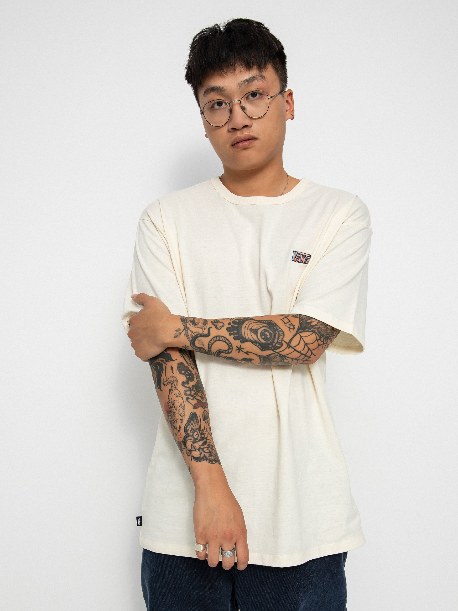 Tričko Vans Off The Wall Color Multiplier (antique white)