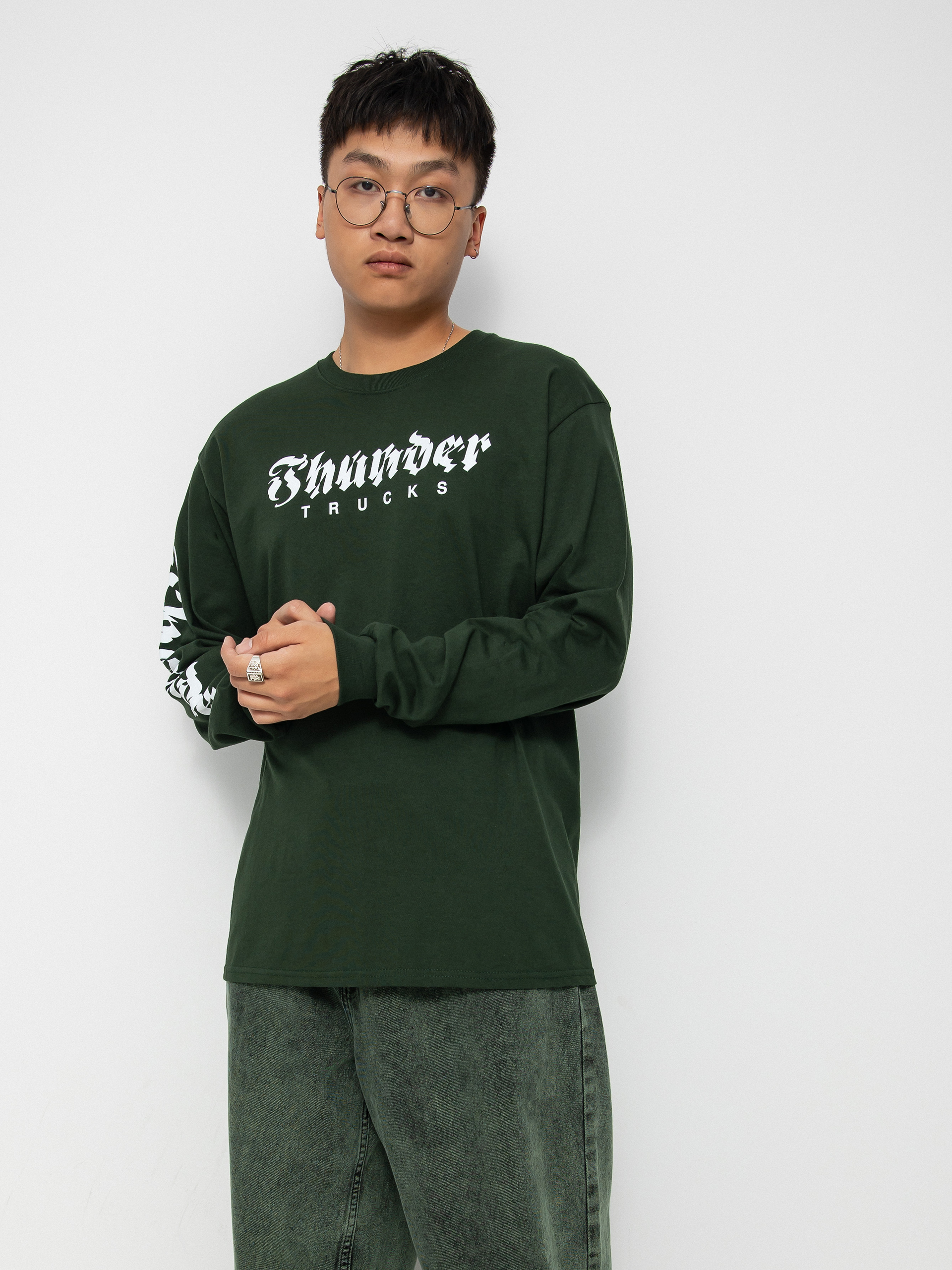 Triko Thunder Aftrshock Slv (forest green)