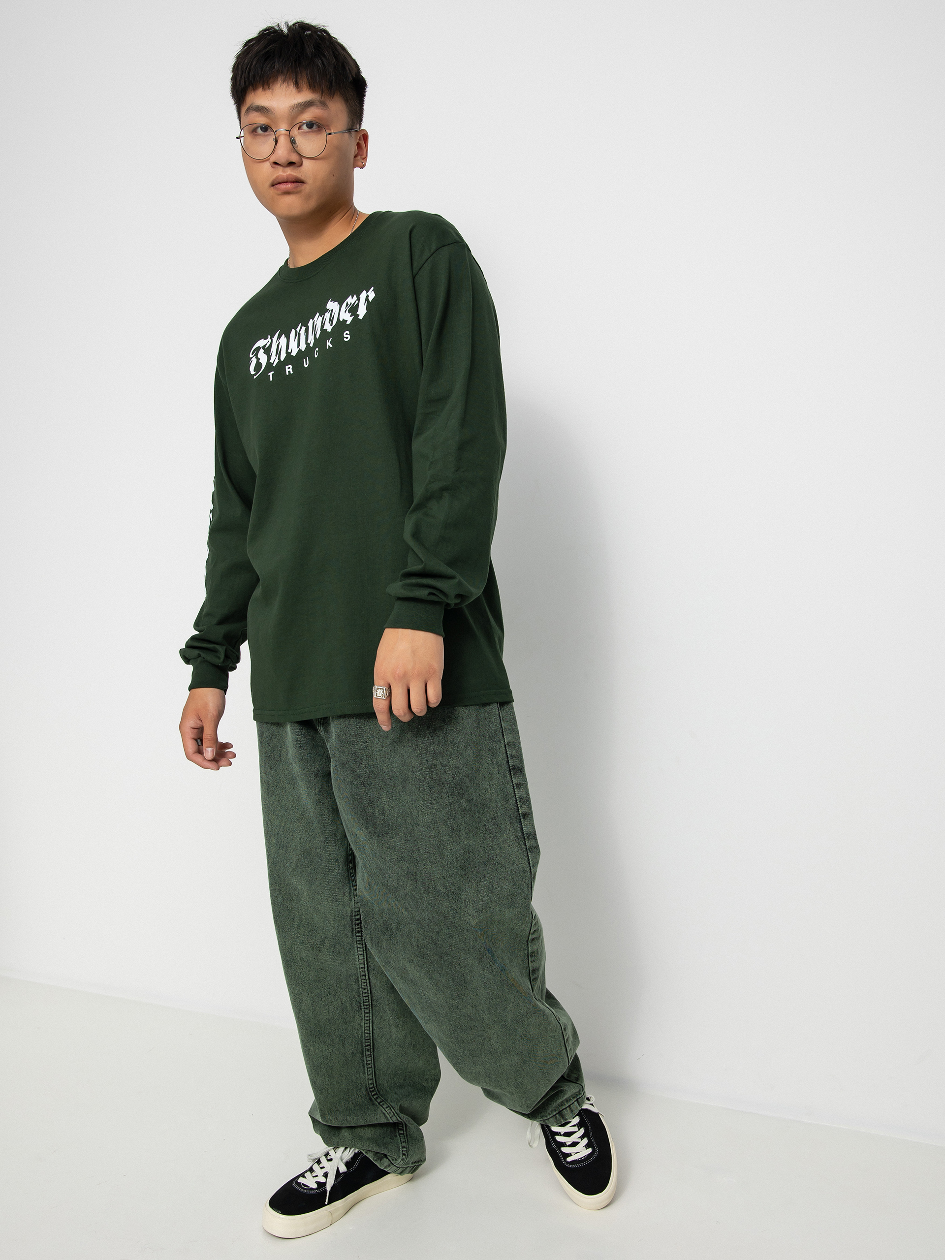 Triko Thunder Aftrshock Slv (forest green)