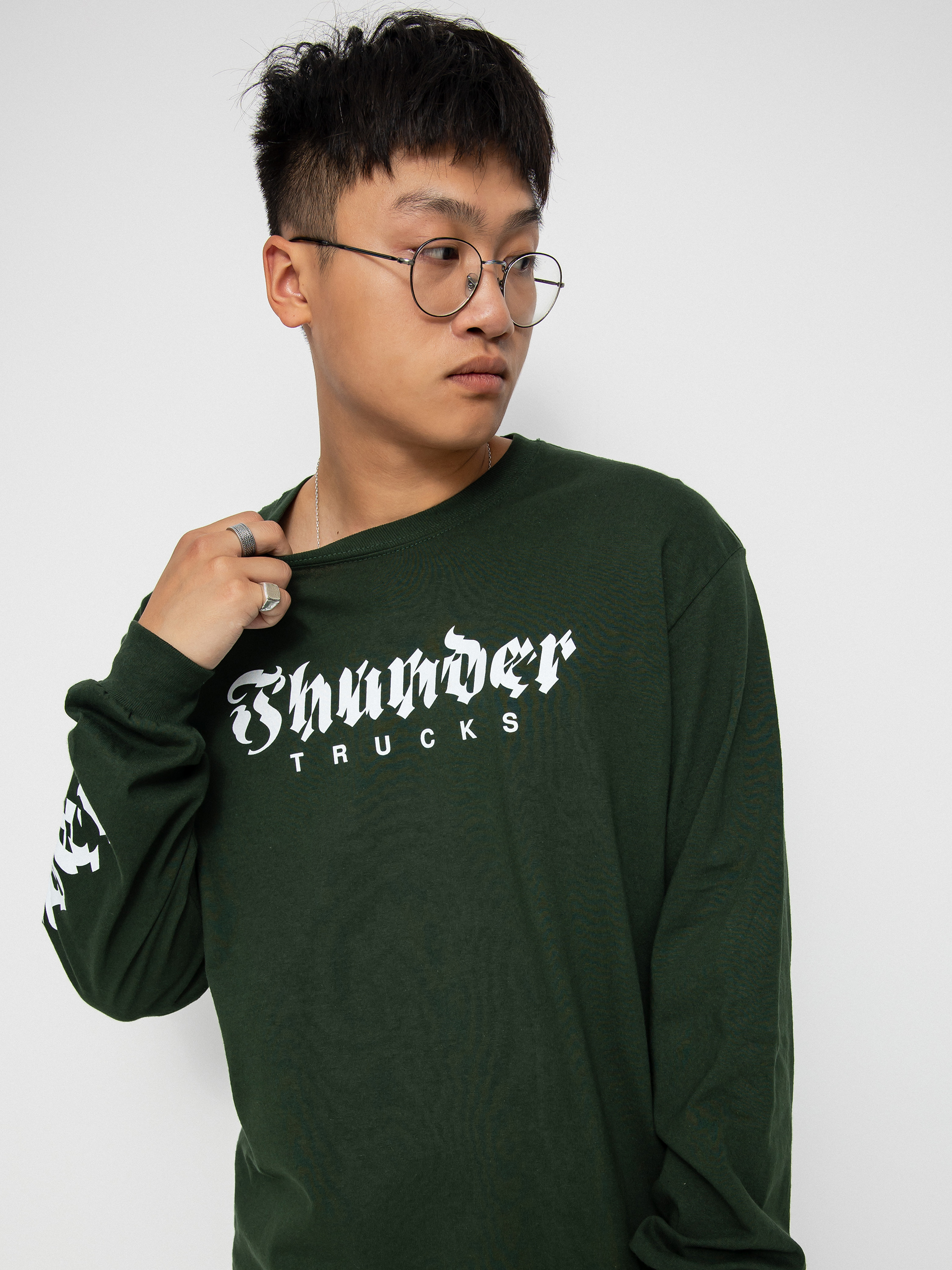 Triko Thunder Aftrshock Slv (forest green)