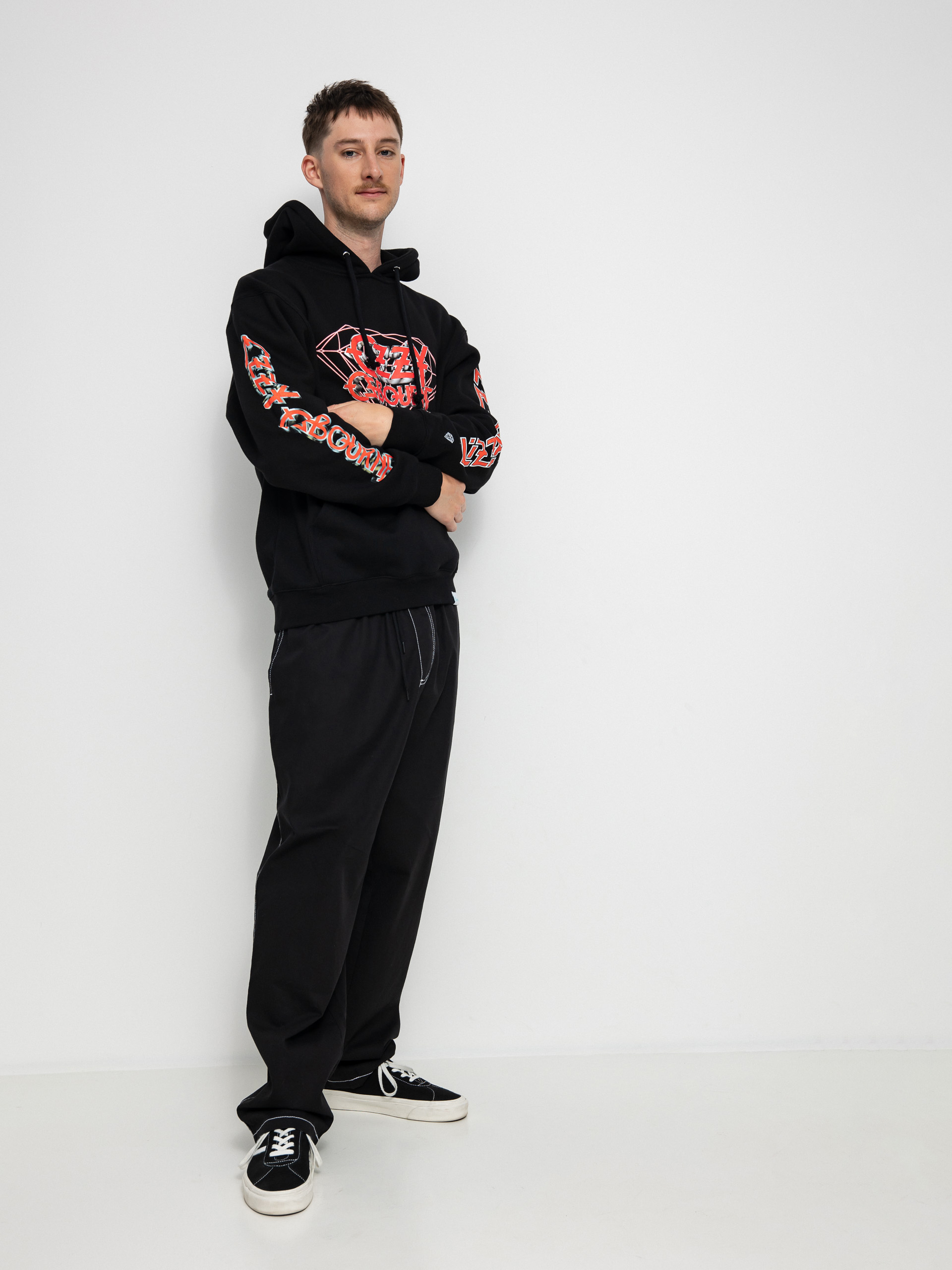 Mikina Diamond Supply Co. Ozzy Osbourne (black)