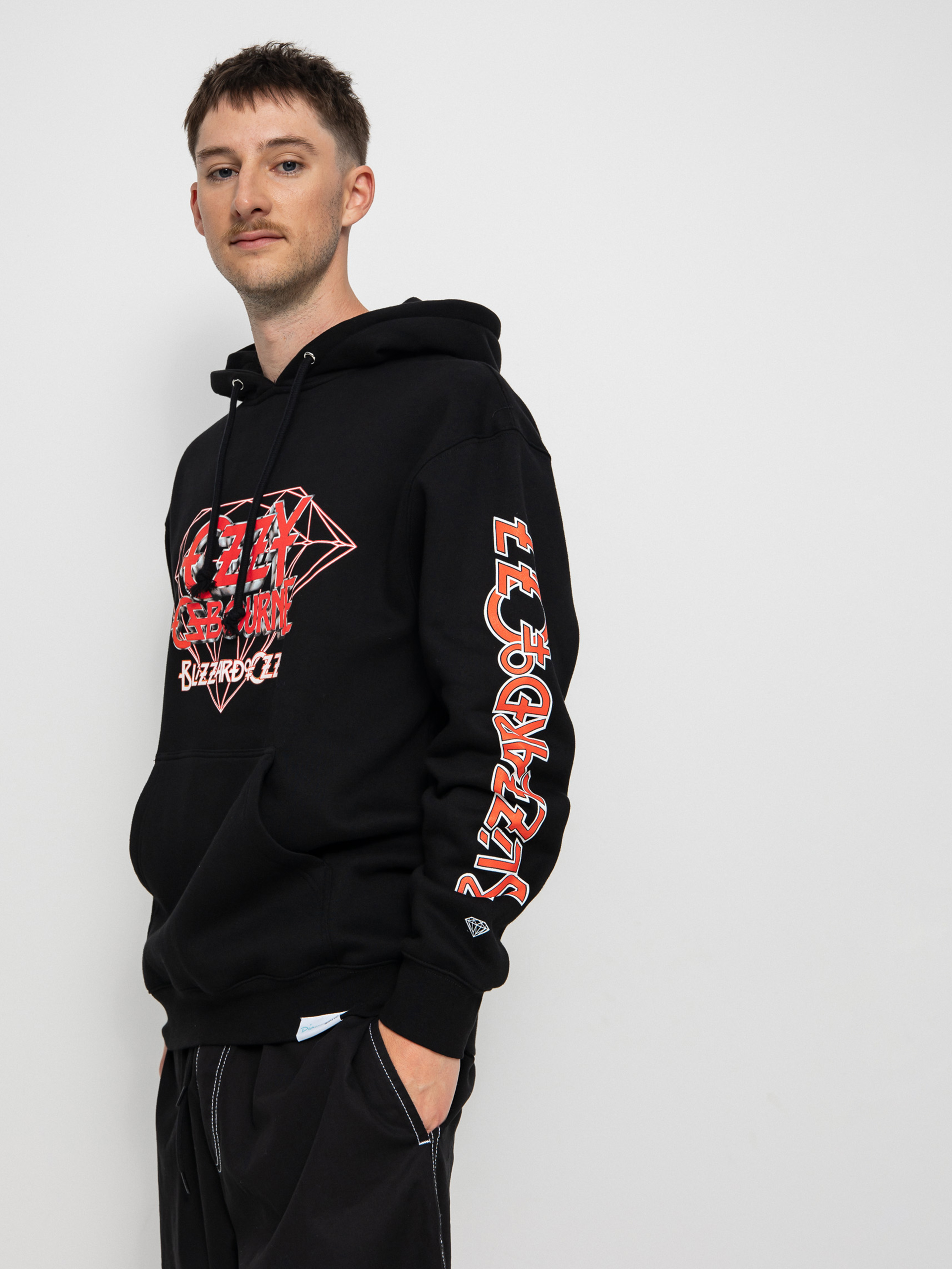 Mikina Diamond Supply Co. Ozzy Osbourne (black)