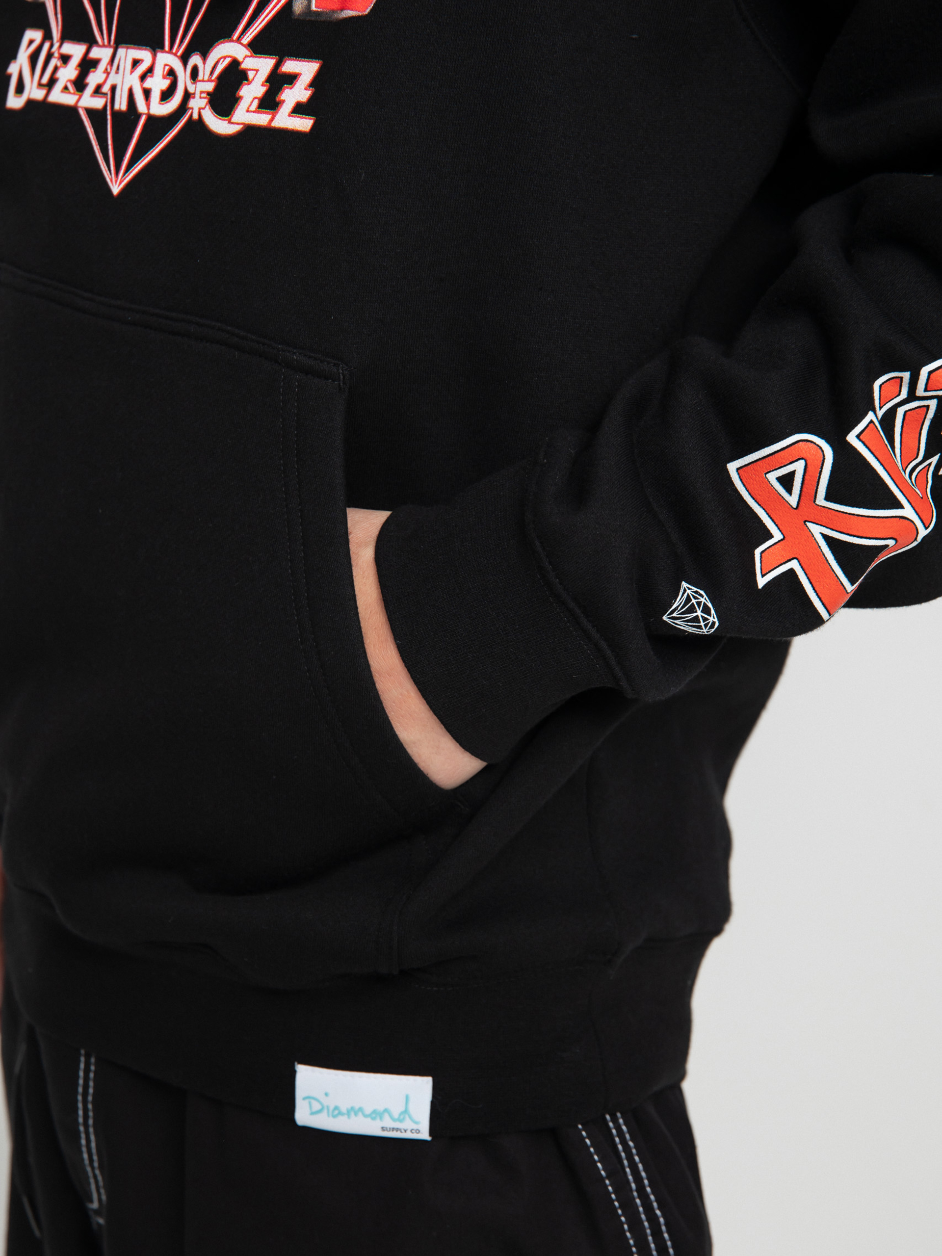 Mikina Diamond Supply Co. Ozzy Osbourne (black)