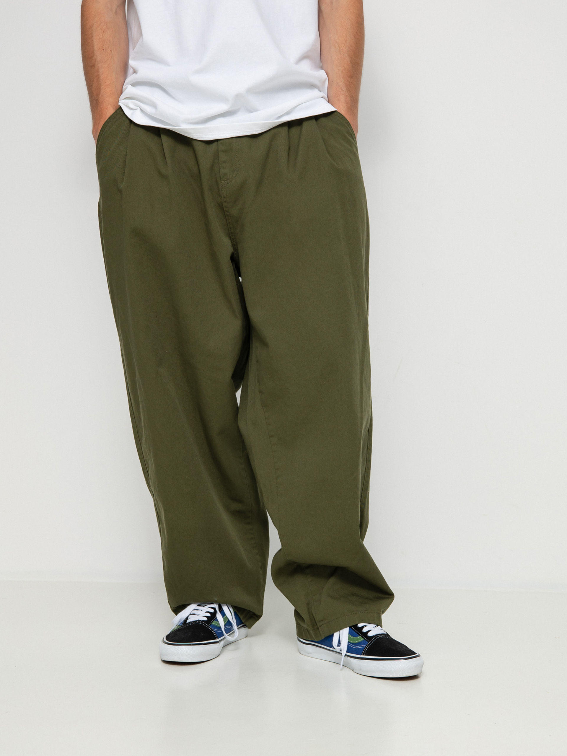 Kalhoty Polar Skate Railway Chinos (uniform green)