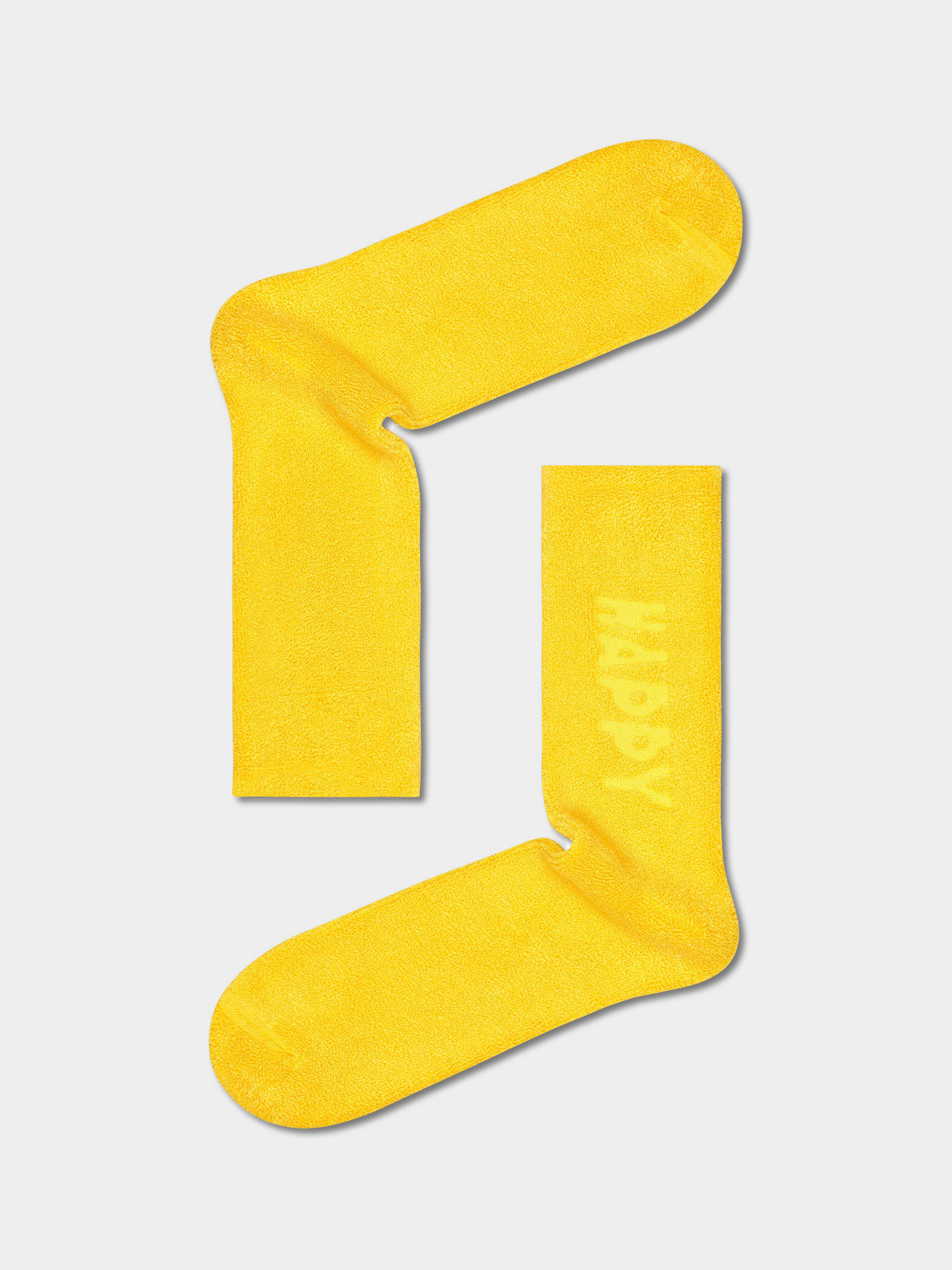 Ponožky Happy Socks Terry 3/4 Crew (yellow)