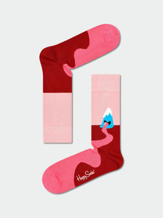 Ponožky Happy Socks Mountain High (pink)