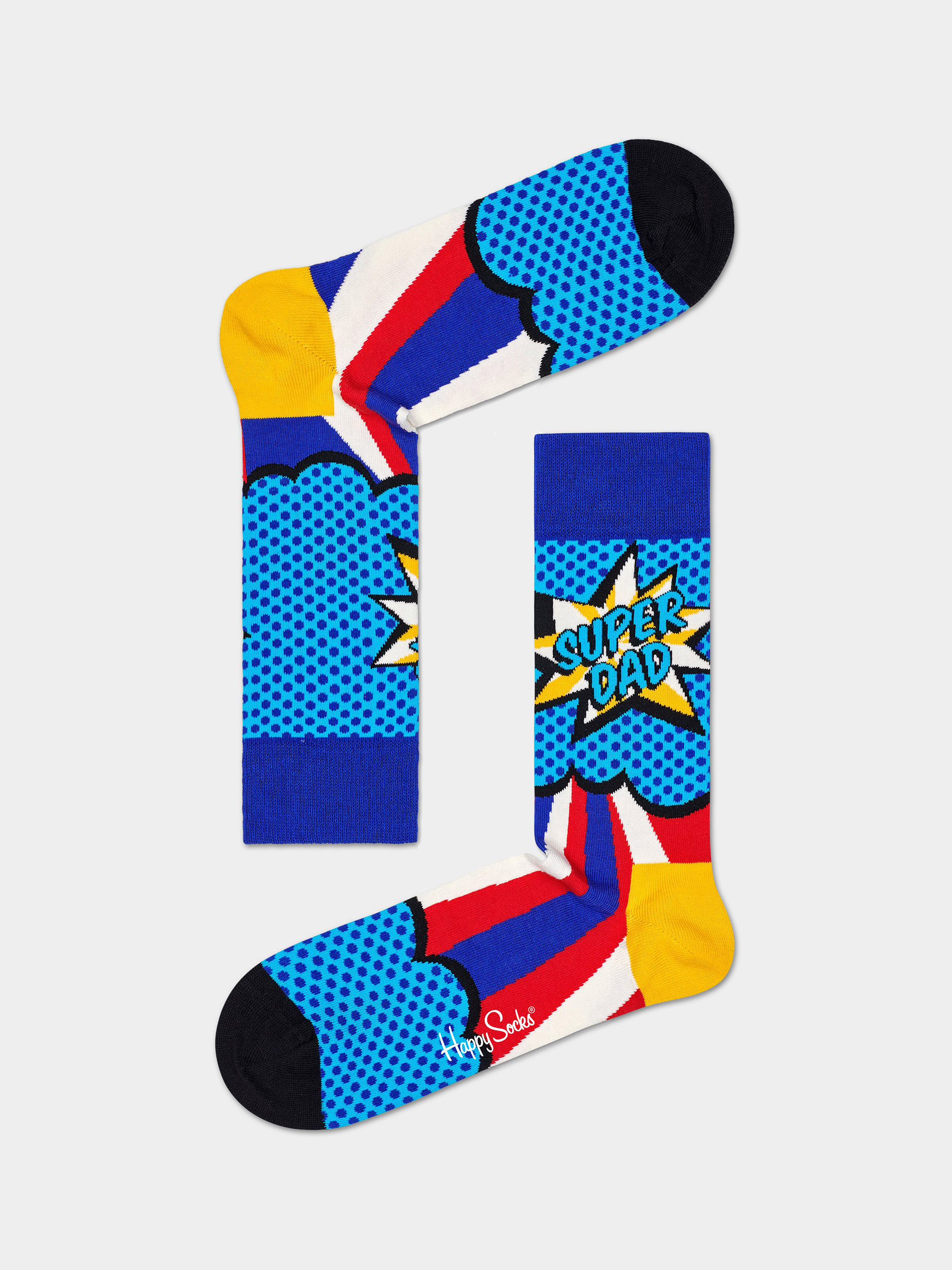 Ponožky Happy Socks Super Dad (multi)