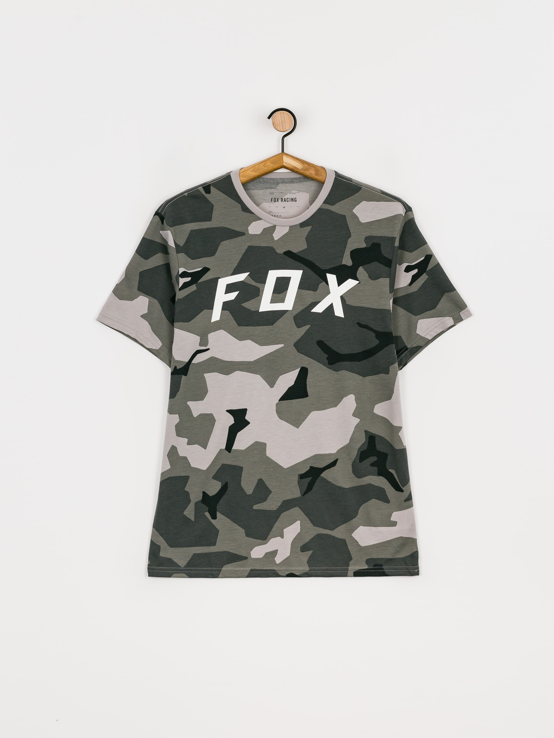 Tričko Fox Bnkr (blk cam)