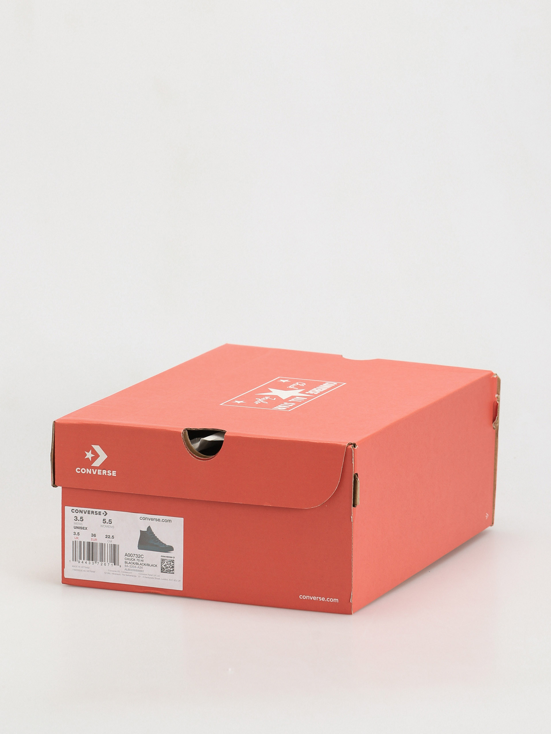 Tenisky Converse Chuck 70 Hi (black/black/black)