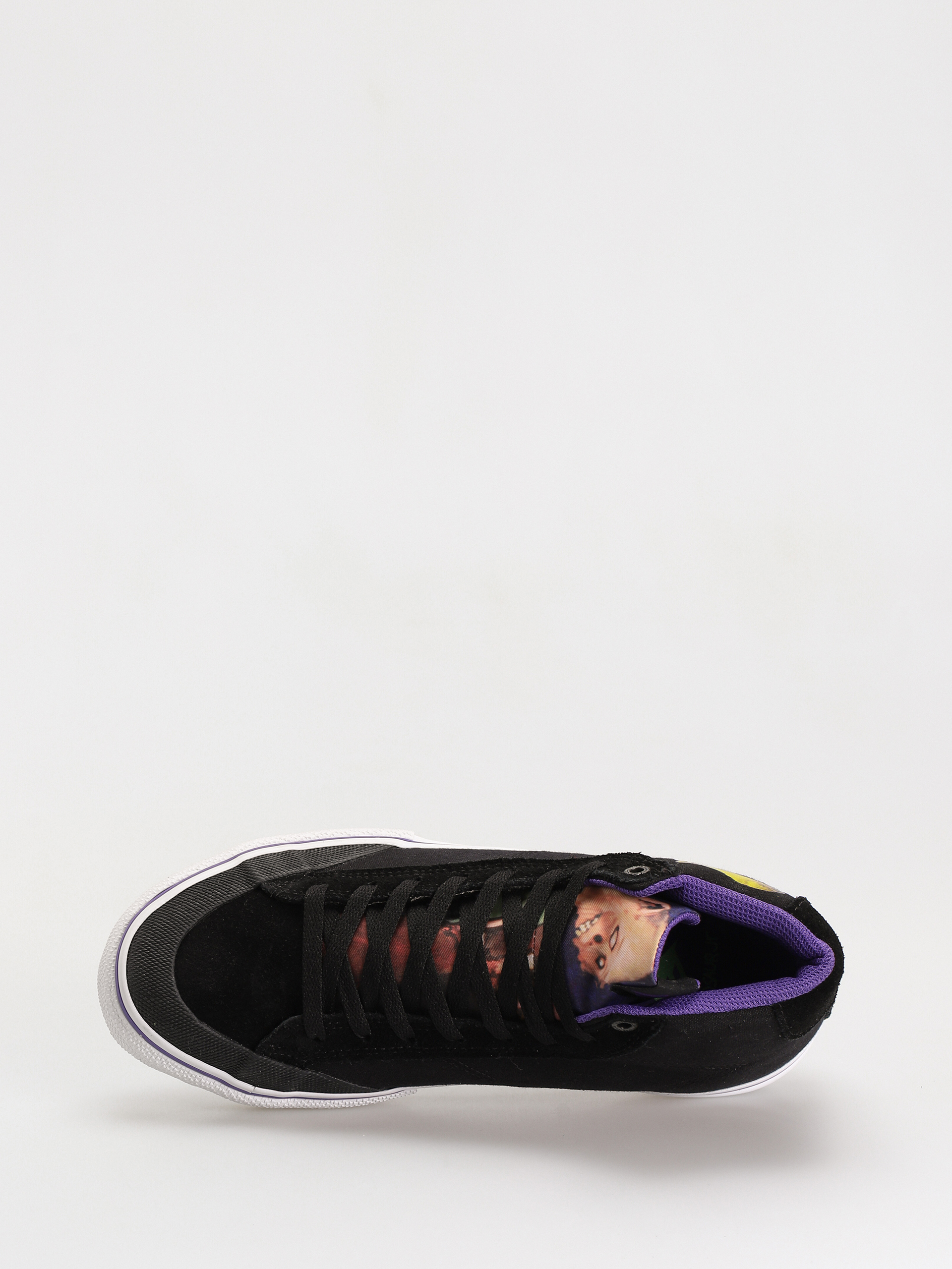 Boty Emerica Omen Hi X Dinosaur (black/purple)