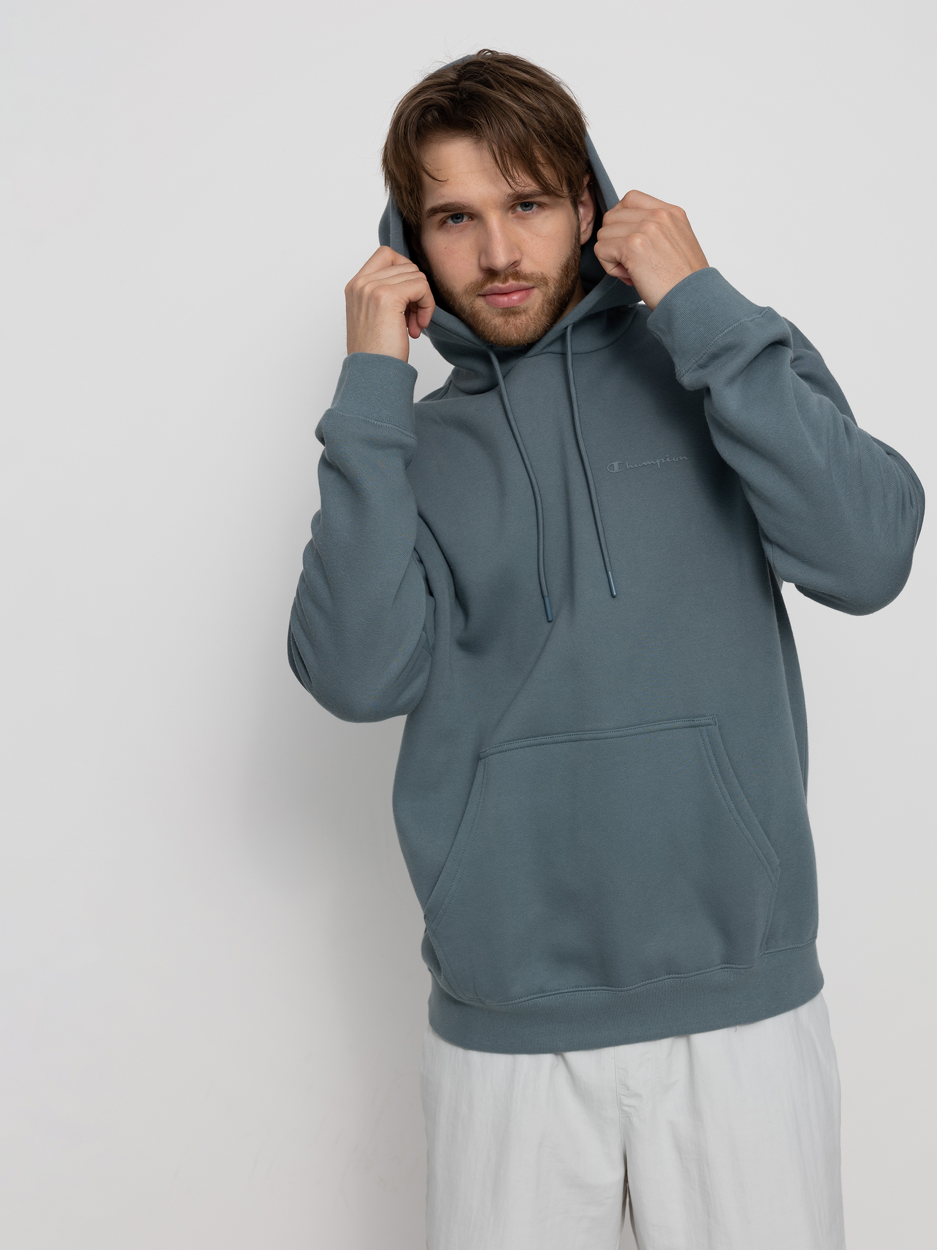 Mikina s kapucí Champion Legacy Hooded Sweatshirt 218287 HD (gpg)