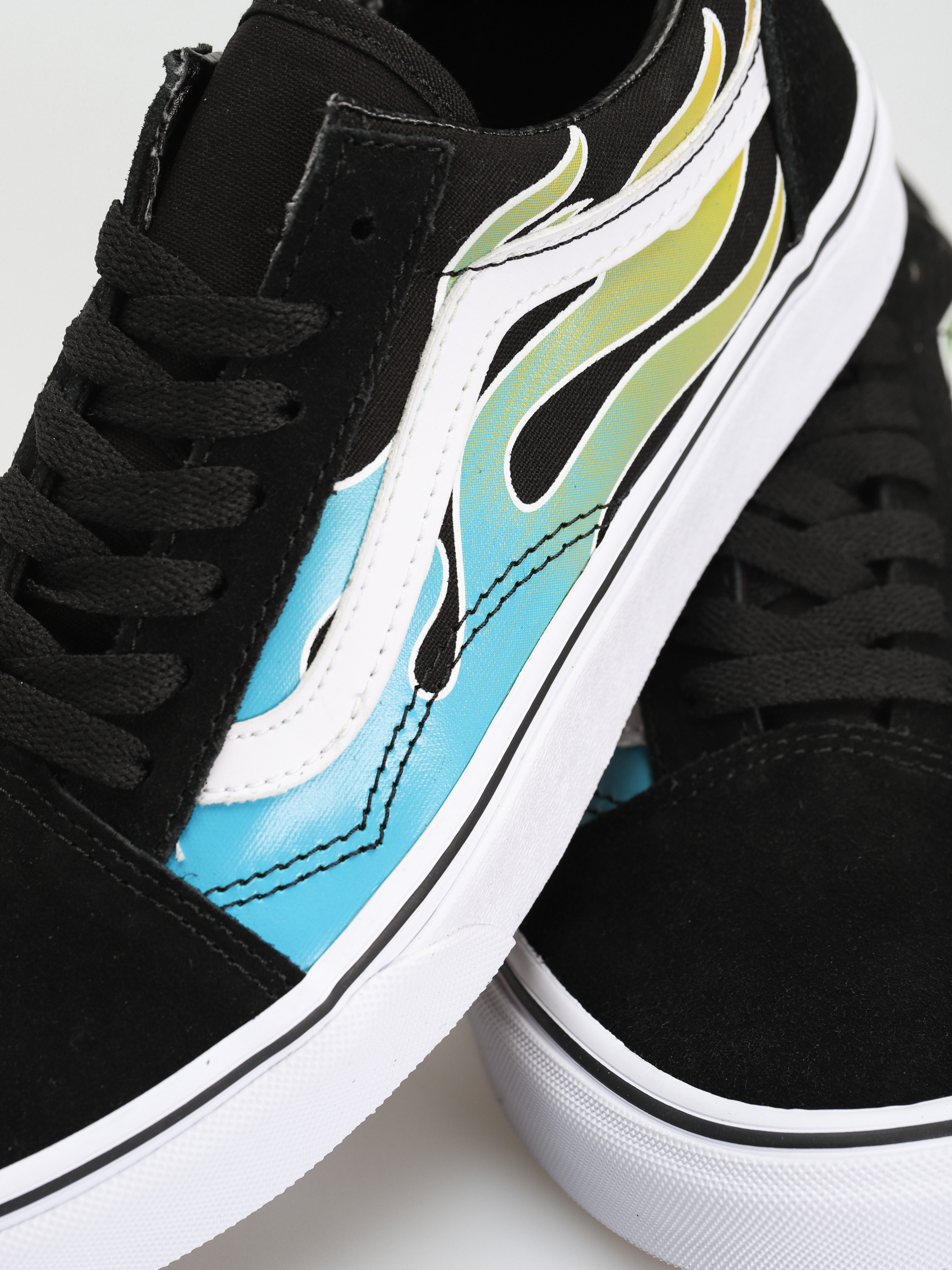 Boty Vans Old Skool (glow flame black/white)