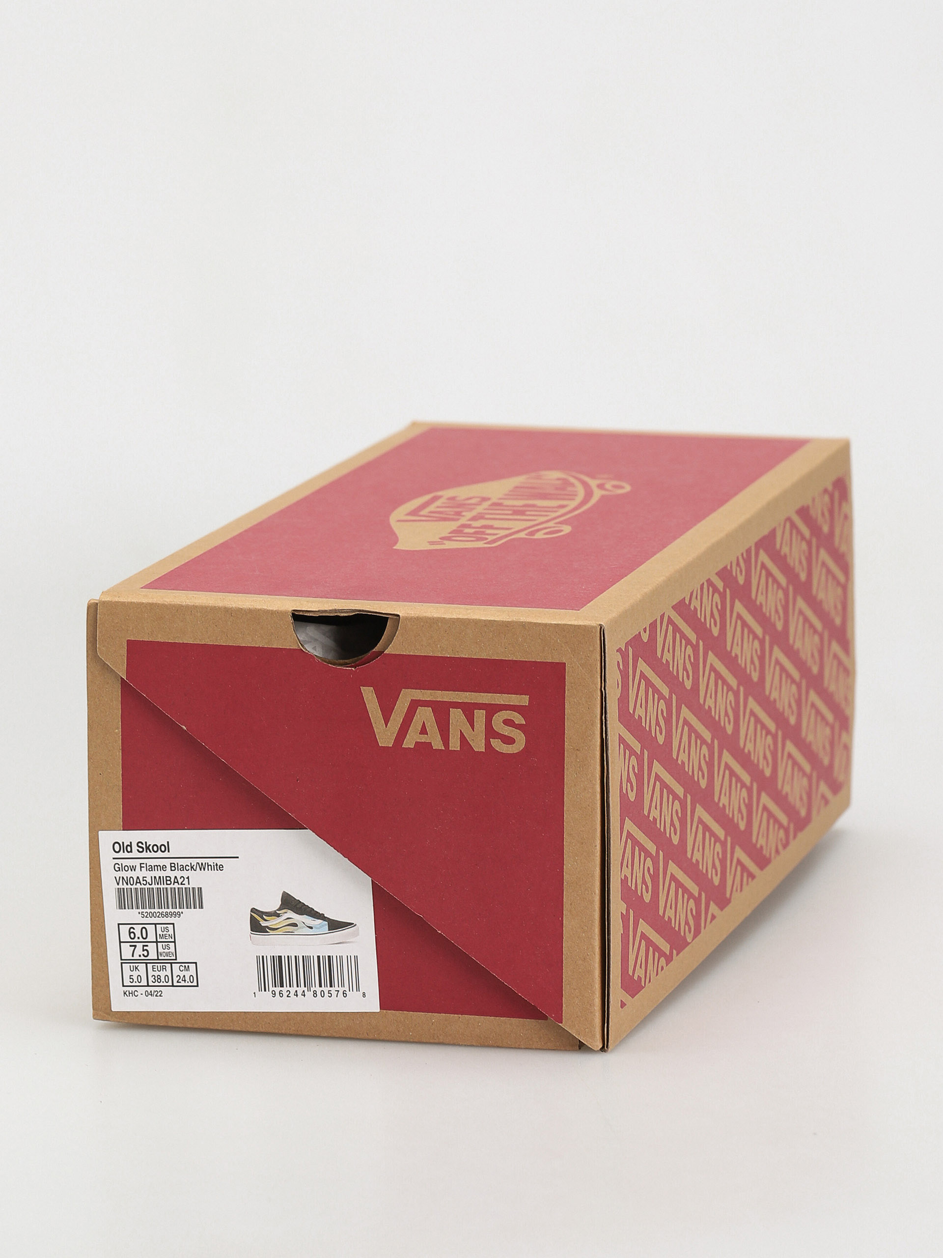 Boty Vans Old Skool (glow flame black/white)