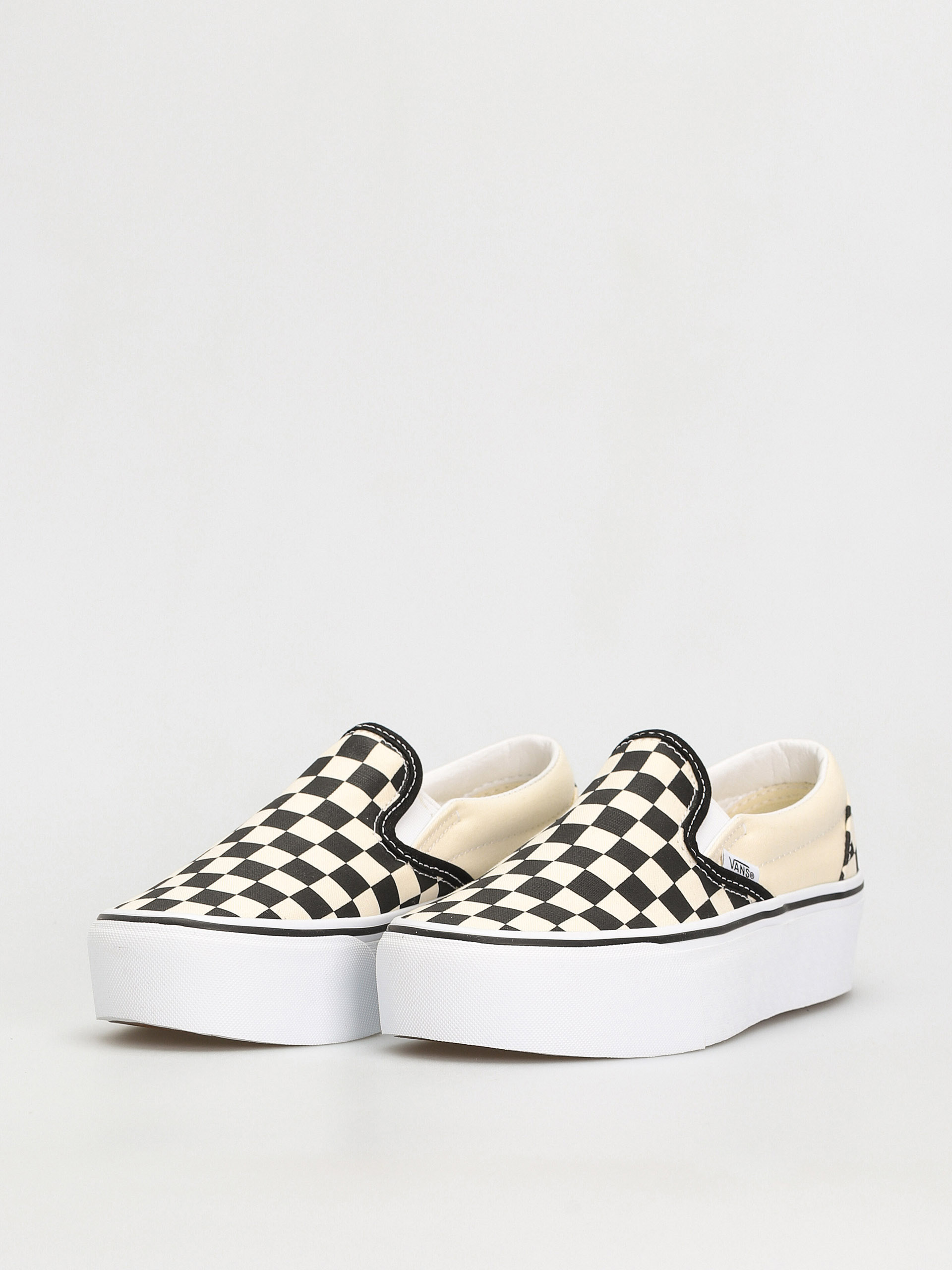 Boty Vans Classic Slip On Stackform (checkerboard black/classic white)