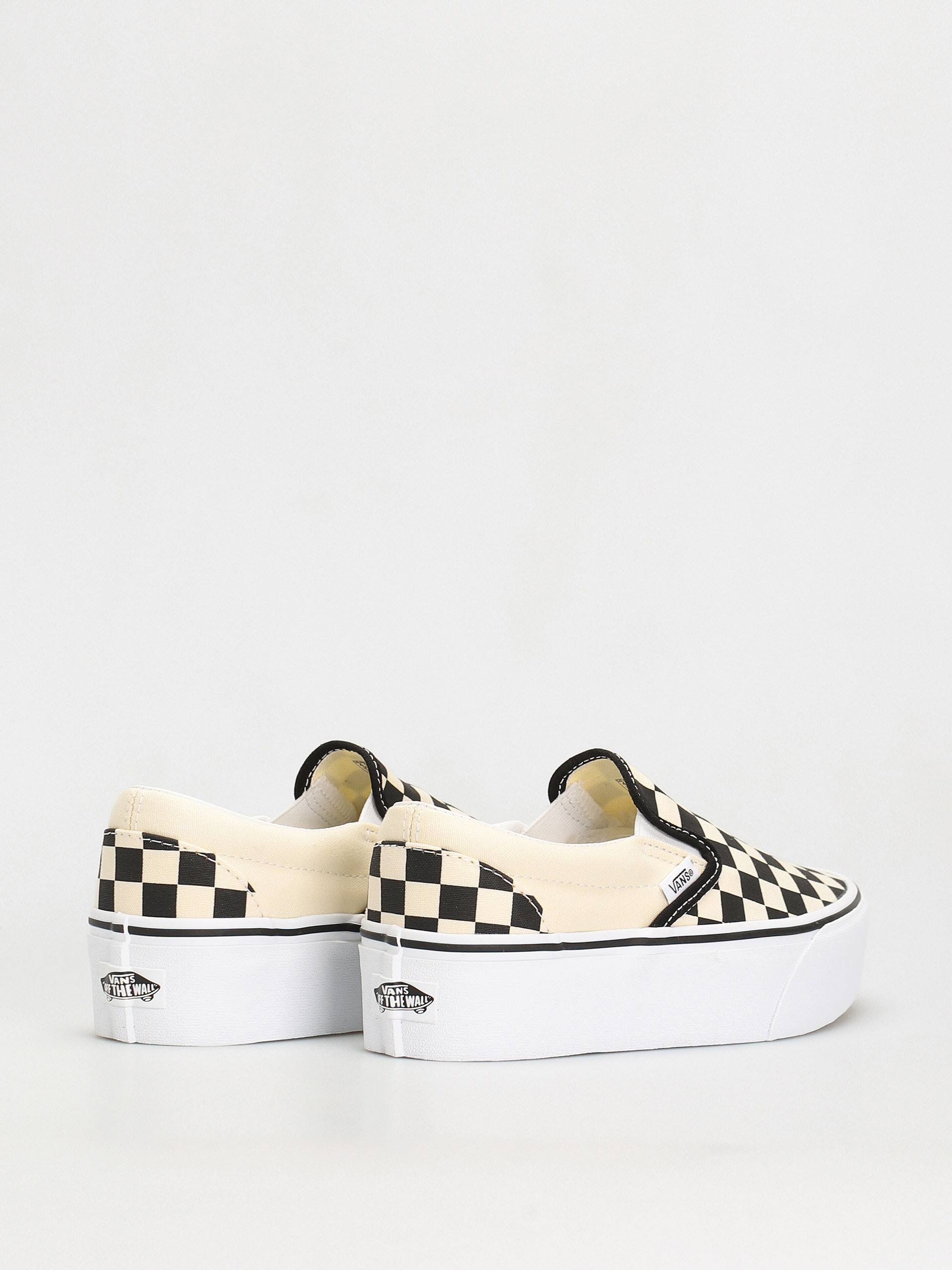 Boty Vans Classic Slip On Stackform (checkerboard black/classic white)