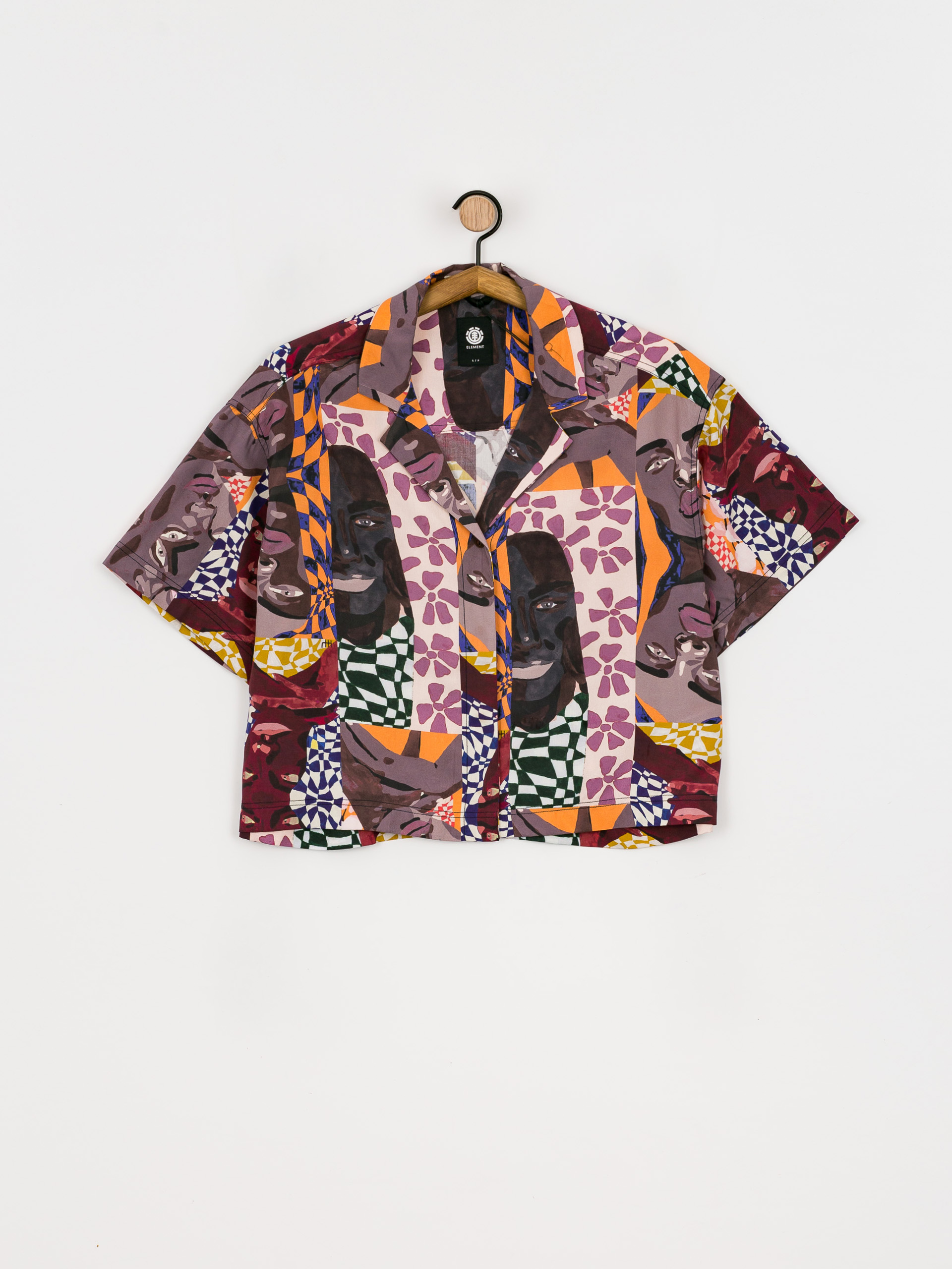 Košile Element Haslev Viscose Wmn (behind the gaze)