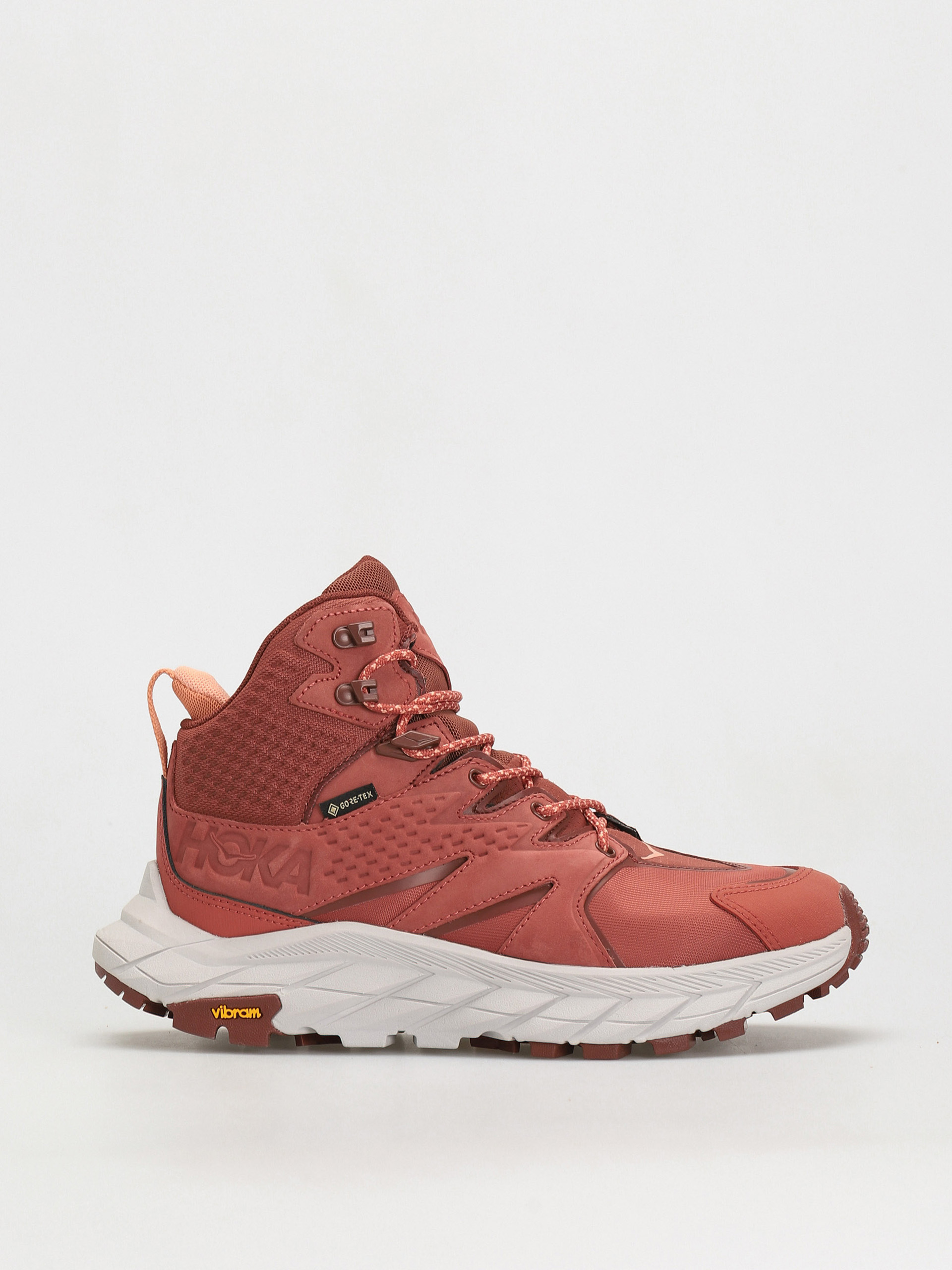 Boty Hoka One One Anacapa Mid GTX Wmn (hot sauce/cherry mahogany)