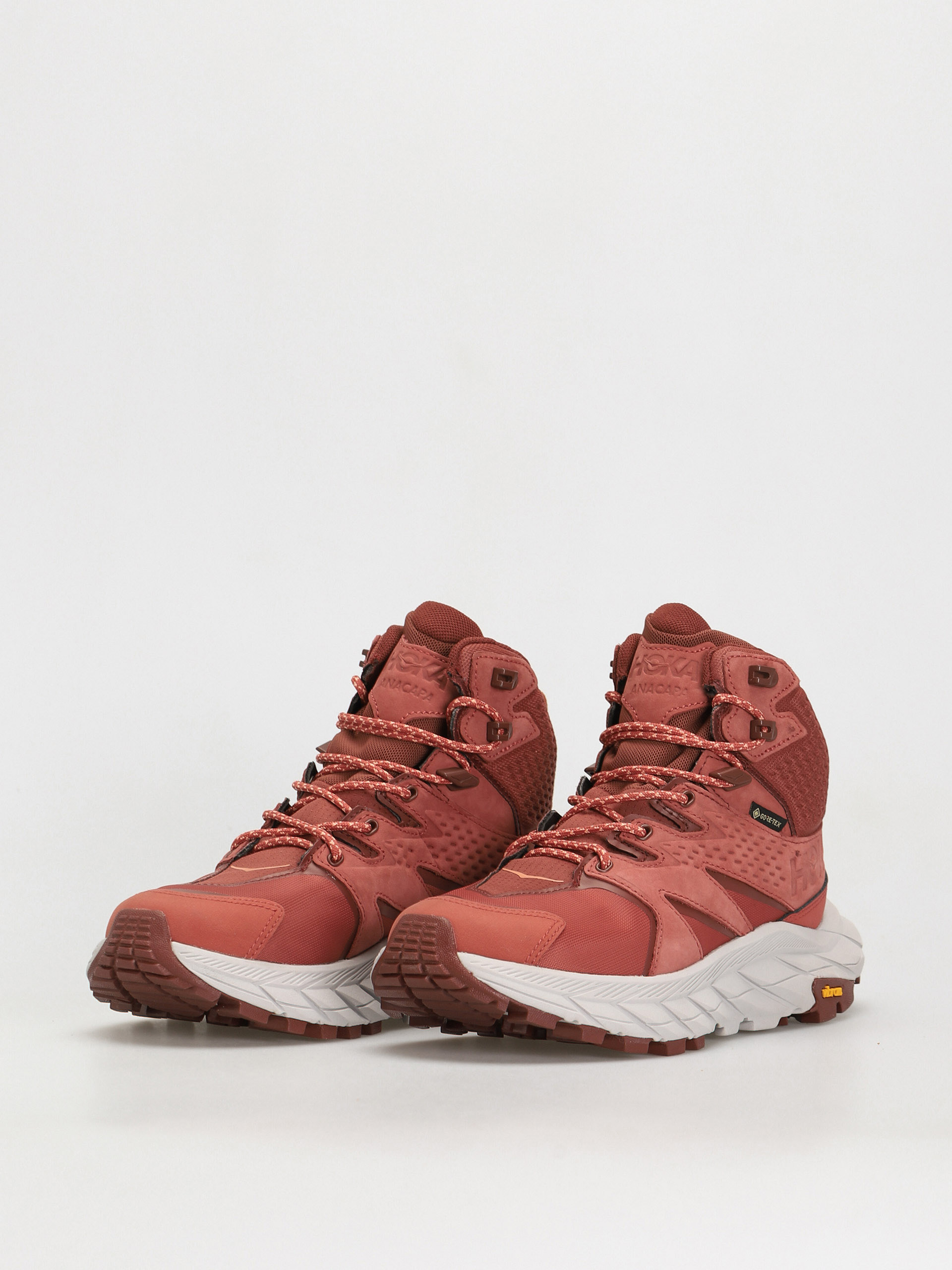 Boty Hoka One One Anacapa Mid GTX Wmn (hot sauce/cherry mahogany)