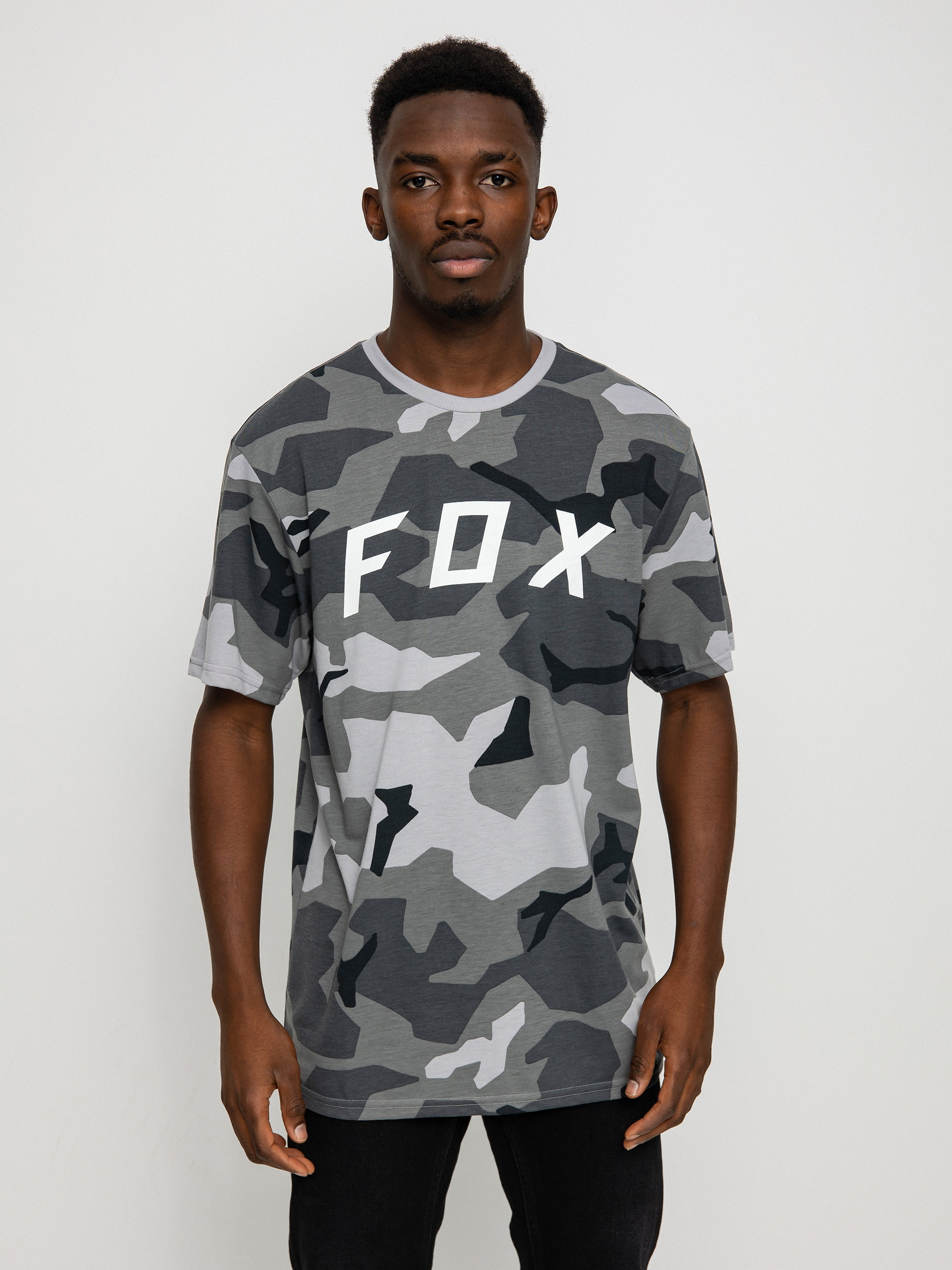 Tričko Fox Bnkr (blk cam)