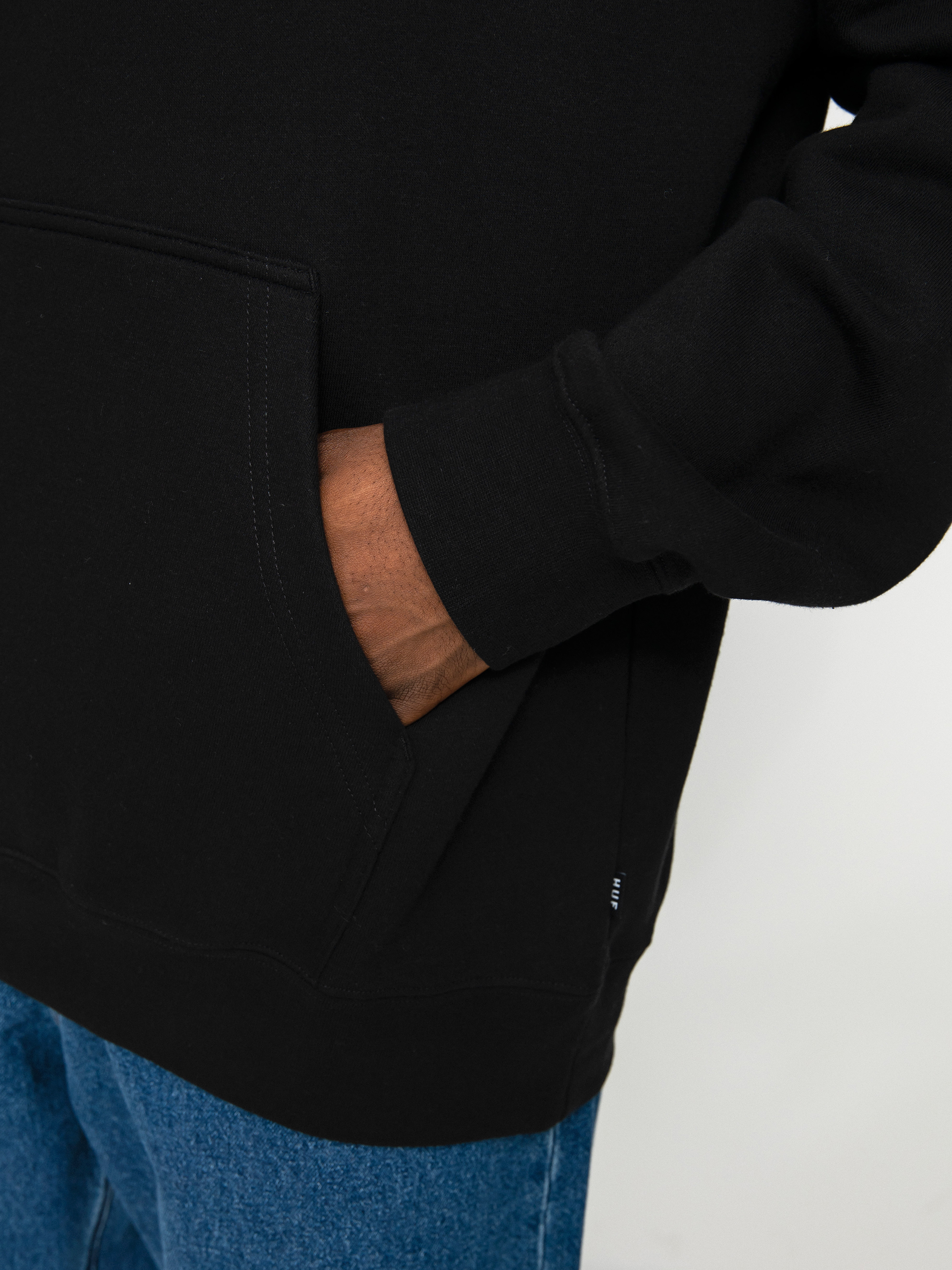 Mikina s kapucí HUF X Marvel Hulk Triple Triangle HD (black)