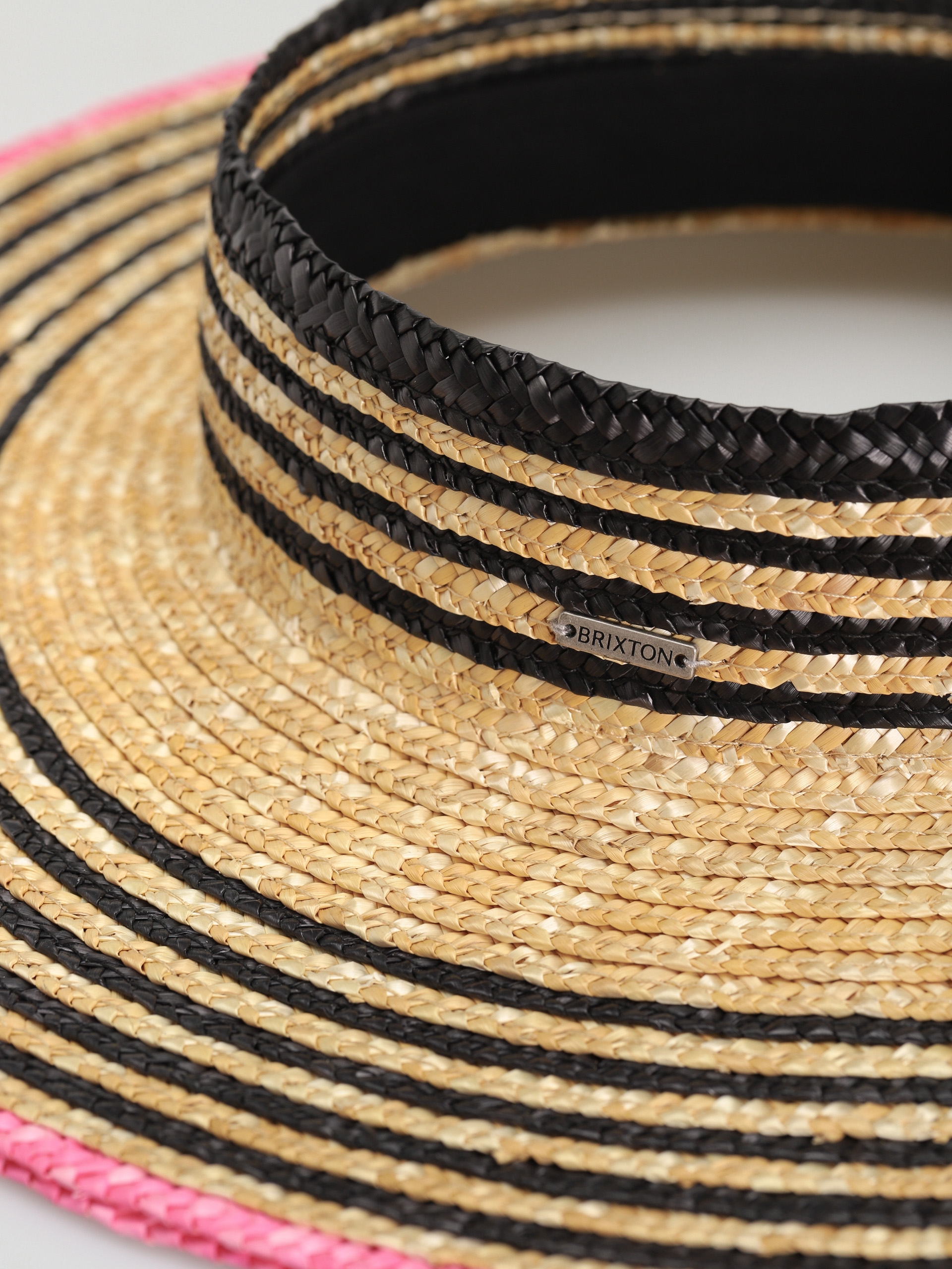 Klobouk Brixton Joanna Visor Wmn (honey/black/pink)