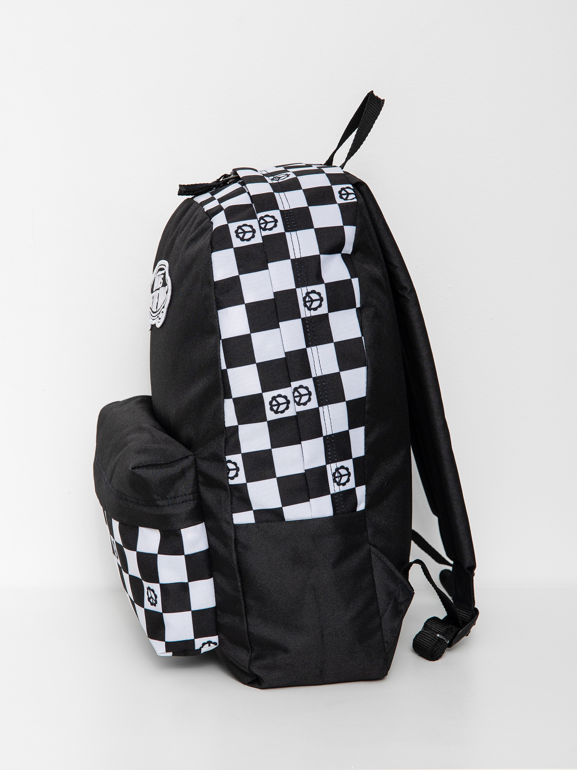 Batoh Vans Realm Wmn (peace check black/black)