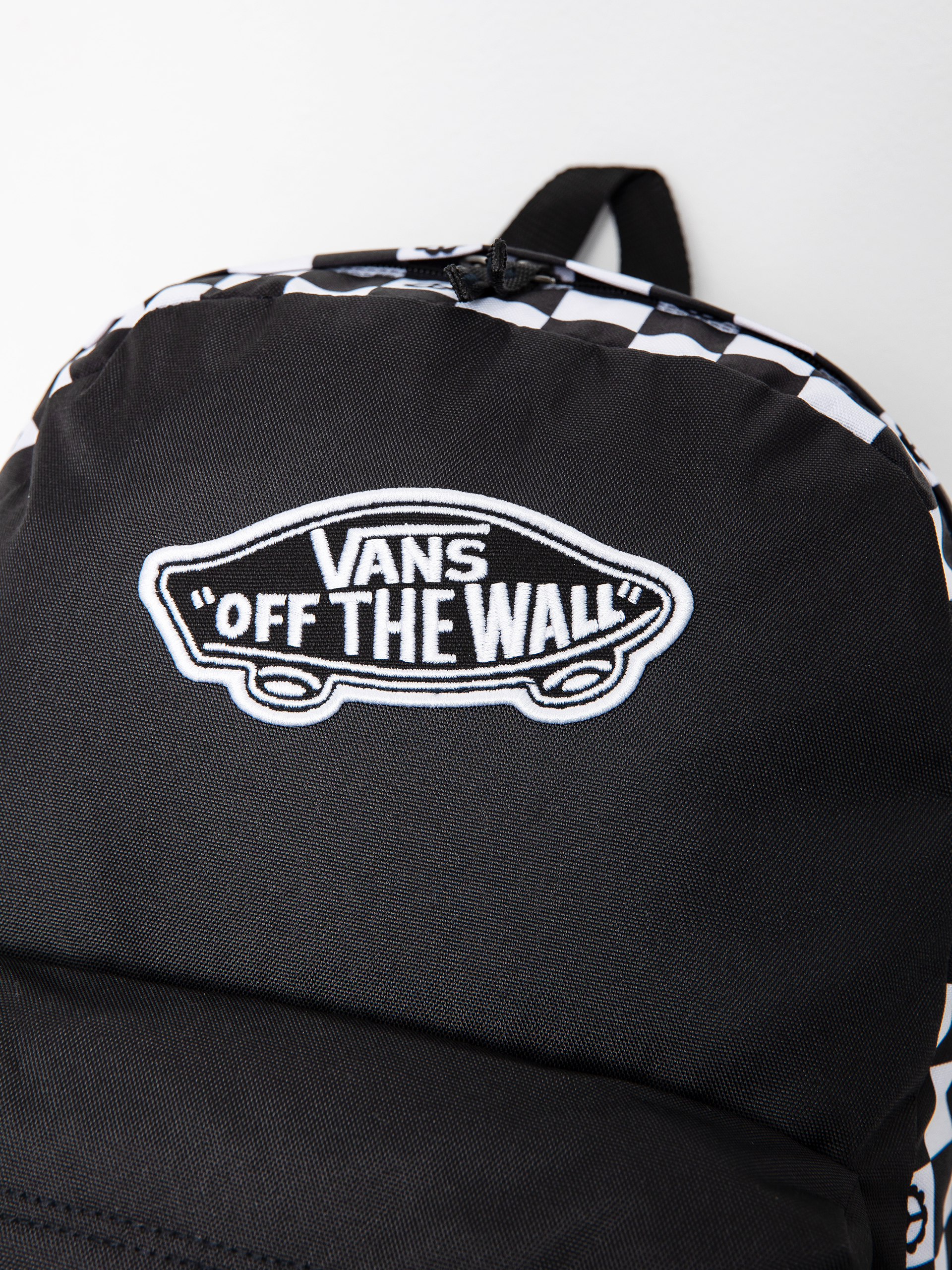 Batoh Vans Realm Wmn (peace check black/black)