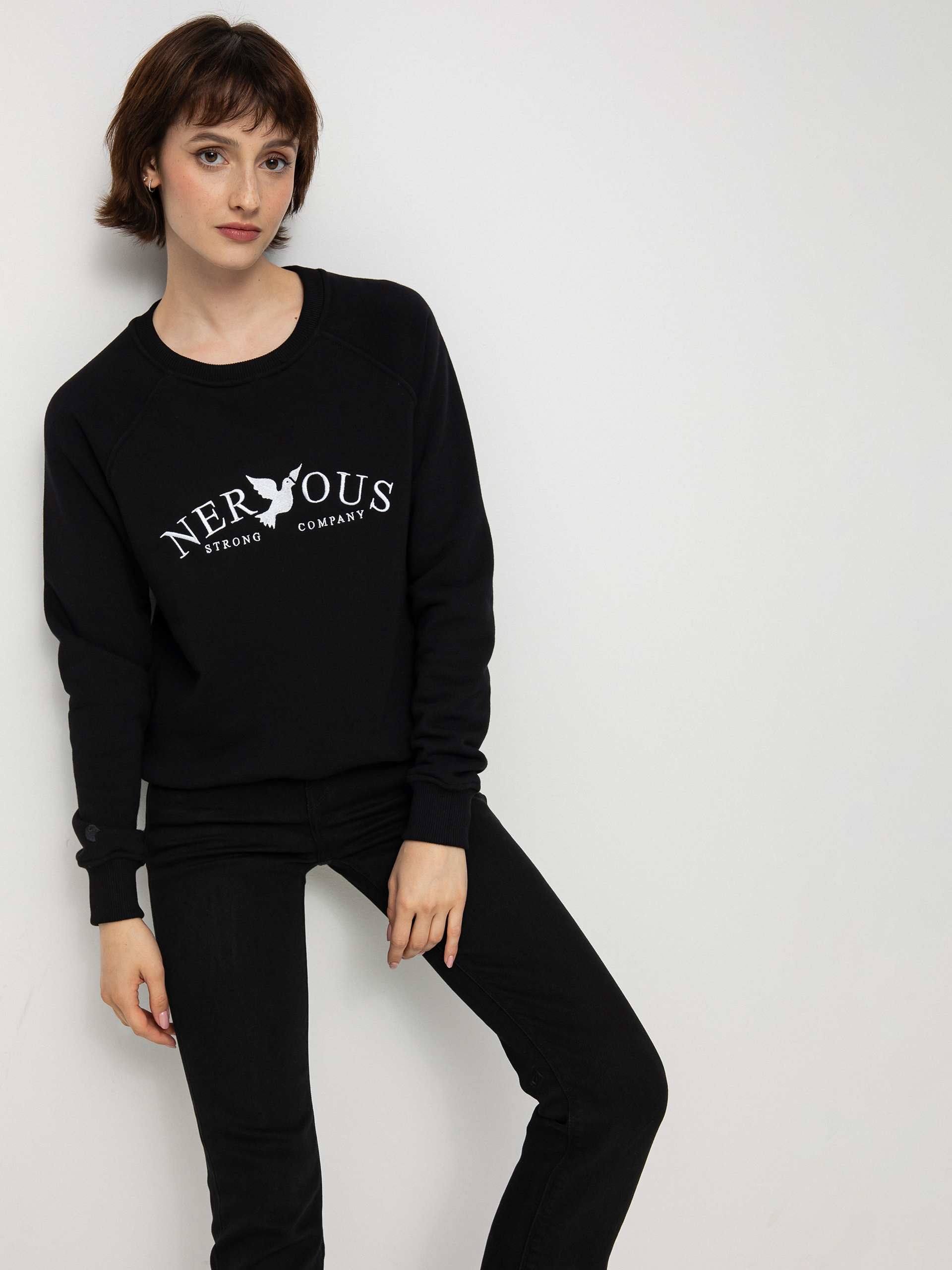 Mikina Nervous Classic Arc Wmn (black)