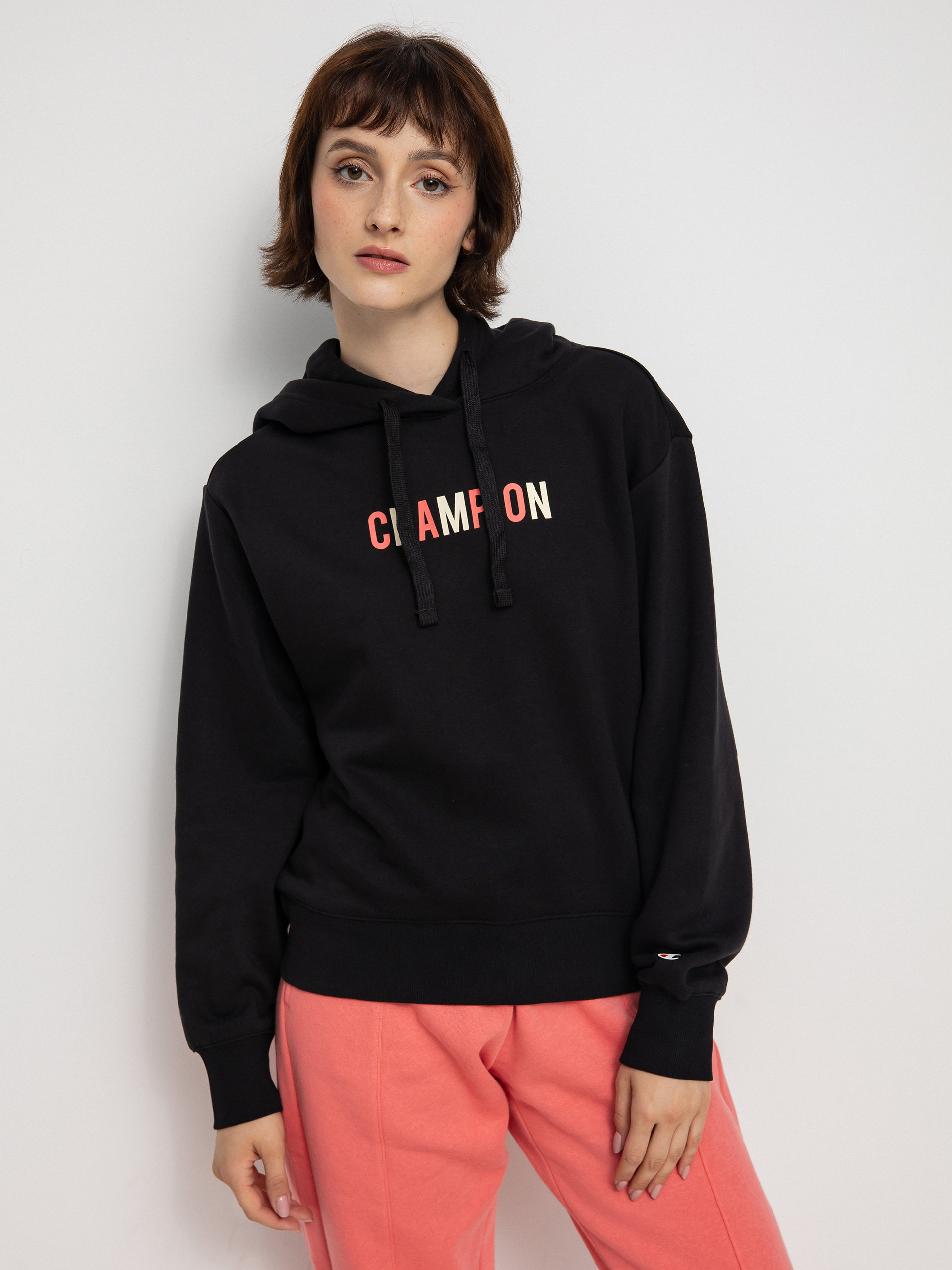 Mikina s kapucí Champion Legacy Hooded Sweatshirt 115991 HD Wmn (nbk)