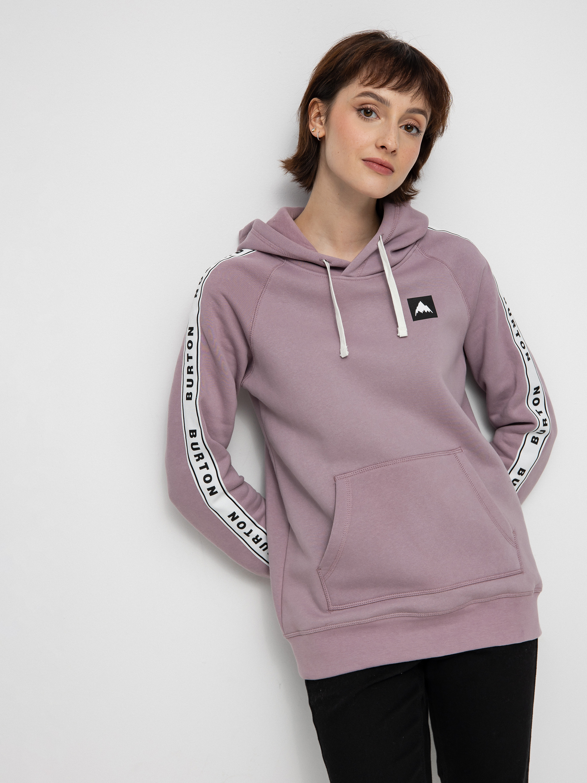 Mikina s kapucí Burton Lost Things HD Wmn (elderberry)