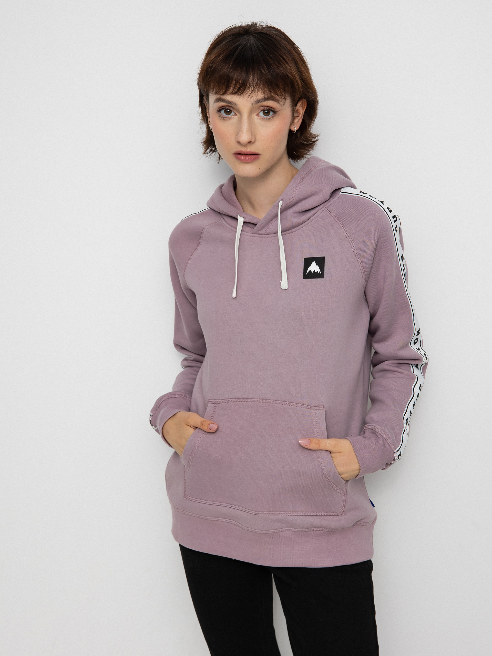 Mikina s kapucí Burton Lost Things HD Wmn (elderberry)