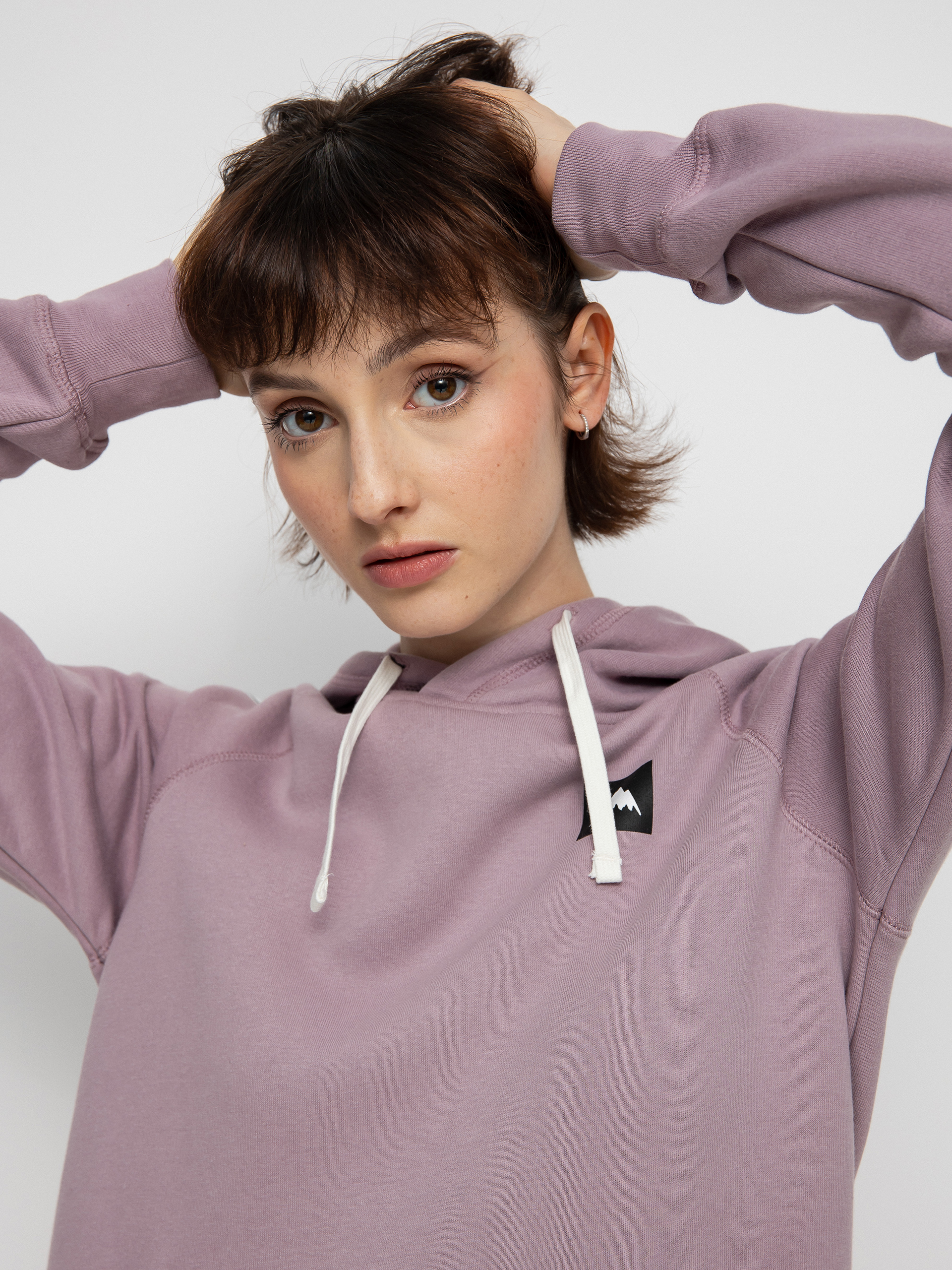 Mikina s kapucí Burton Lost Things HD Wmn (elderberry)