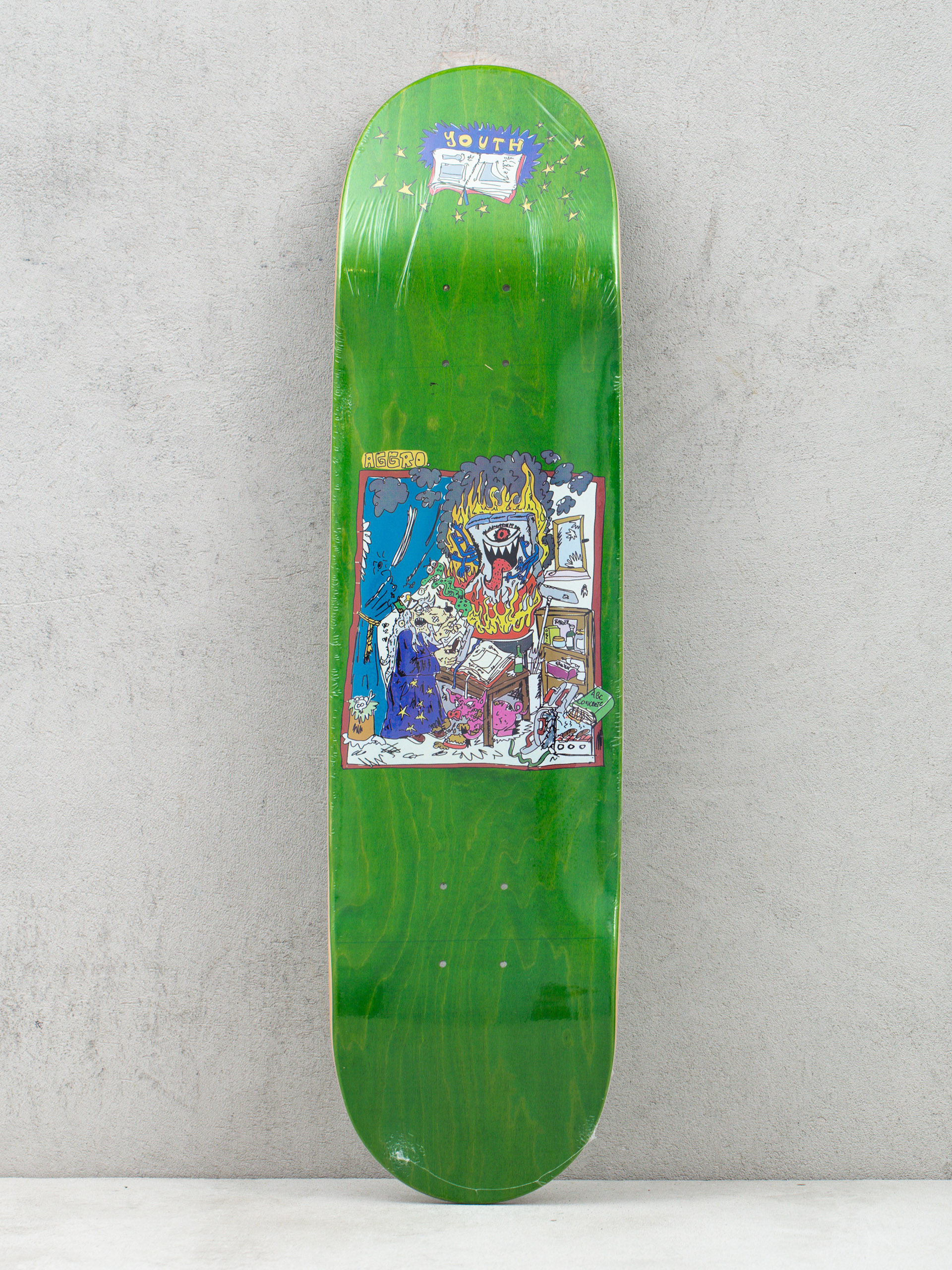 Deska Youth Skateboards Wizard (green)