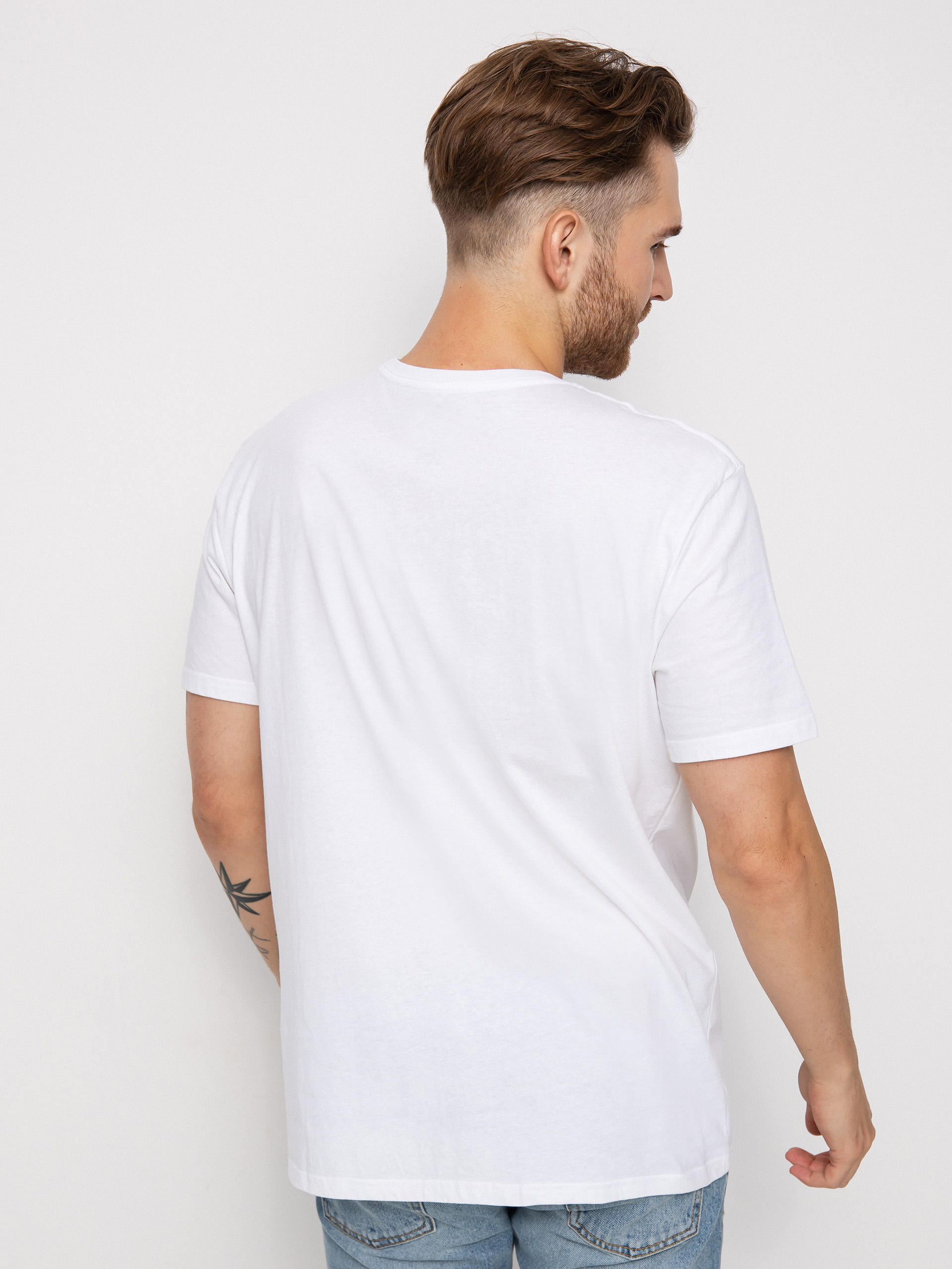 Tričko Quiksilver Script Talk Front (white)