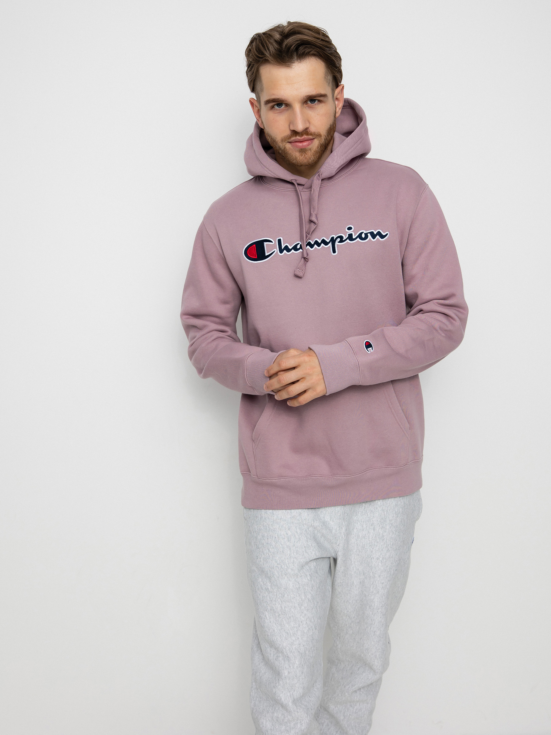Mikina s kapucí Champion Hooded Sweatshirt 217858 HD (eby)
