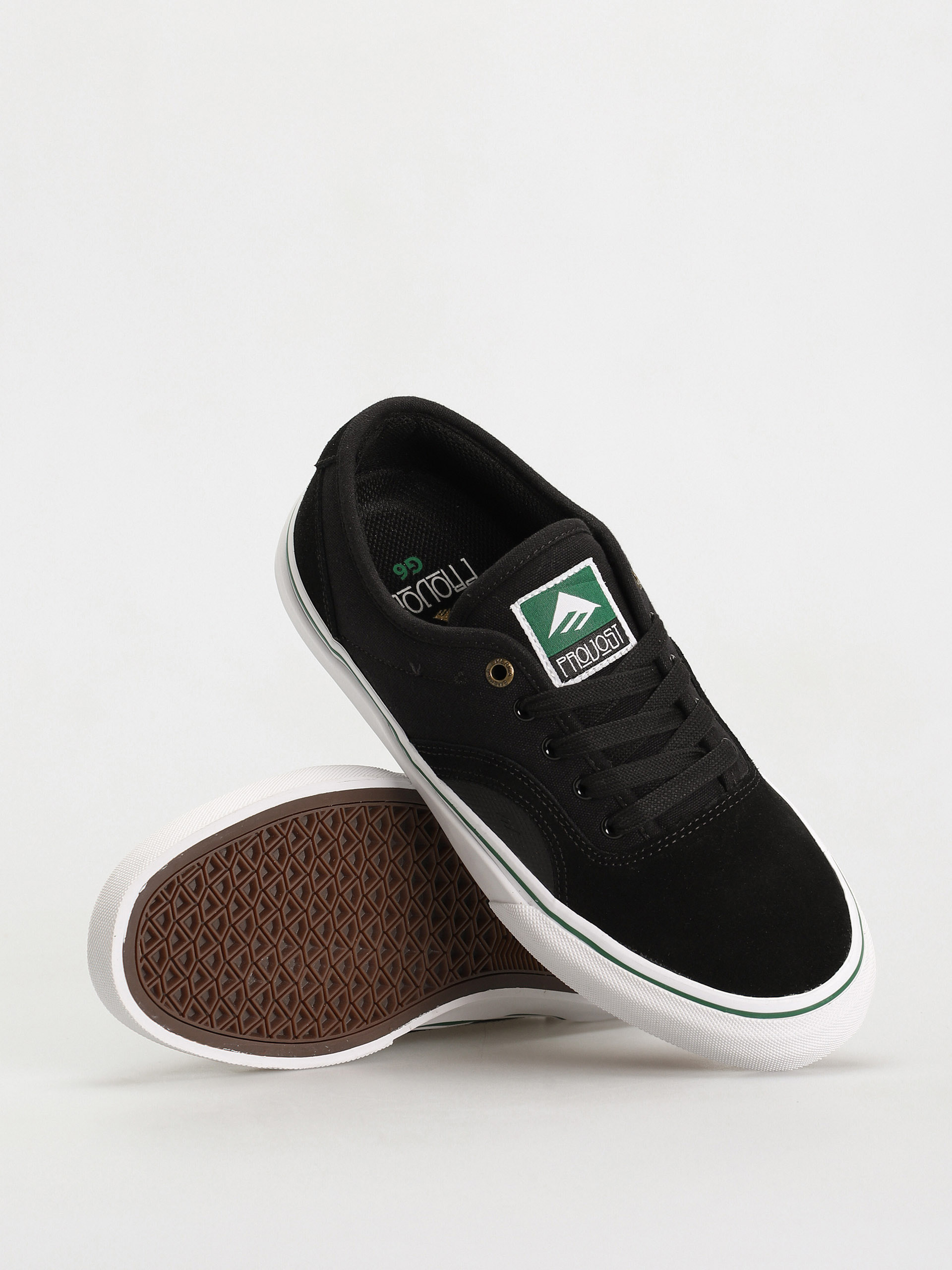 Boty Emerica Provost G6 (black/white/gold)